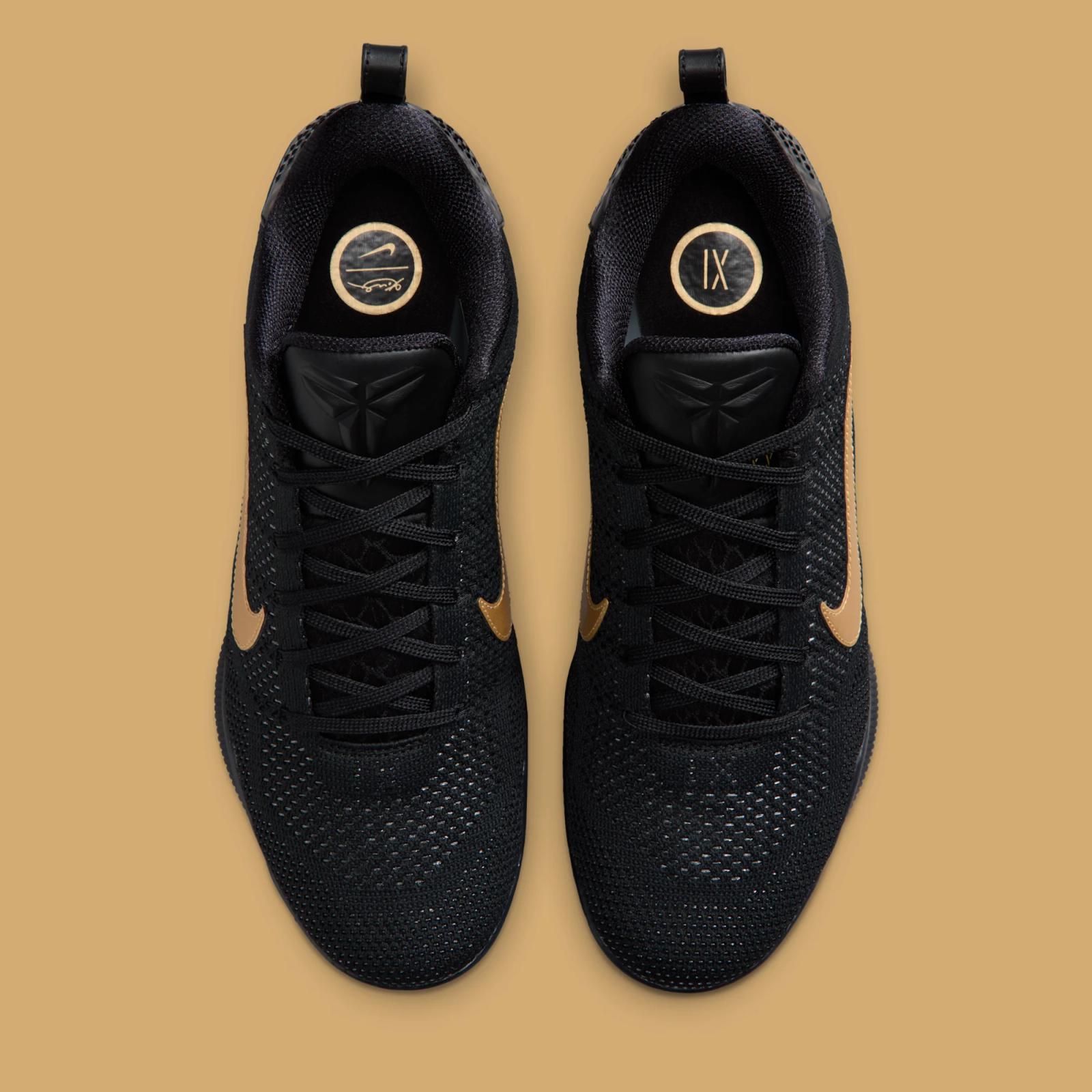 Nike Kobe 11 Elite Protro “Black & Metallic Gold” releasing in 2026