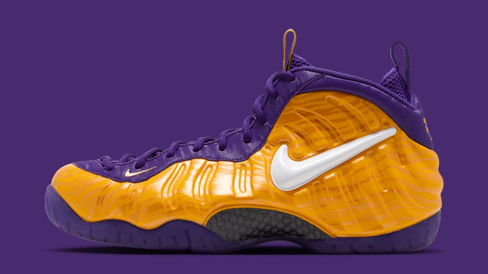 Nike Air Foamposite Pro "Louisiana Tigers" drops November 5th, 2026