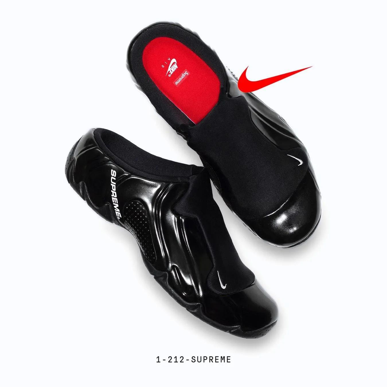 Supreme x Nike Clogposite Black FN0289-001 Release Date Fall 2024