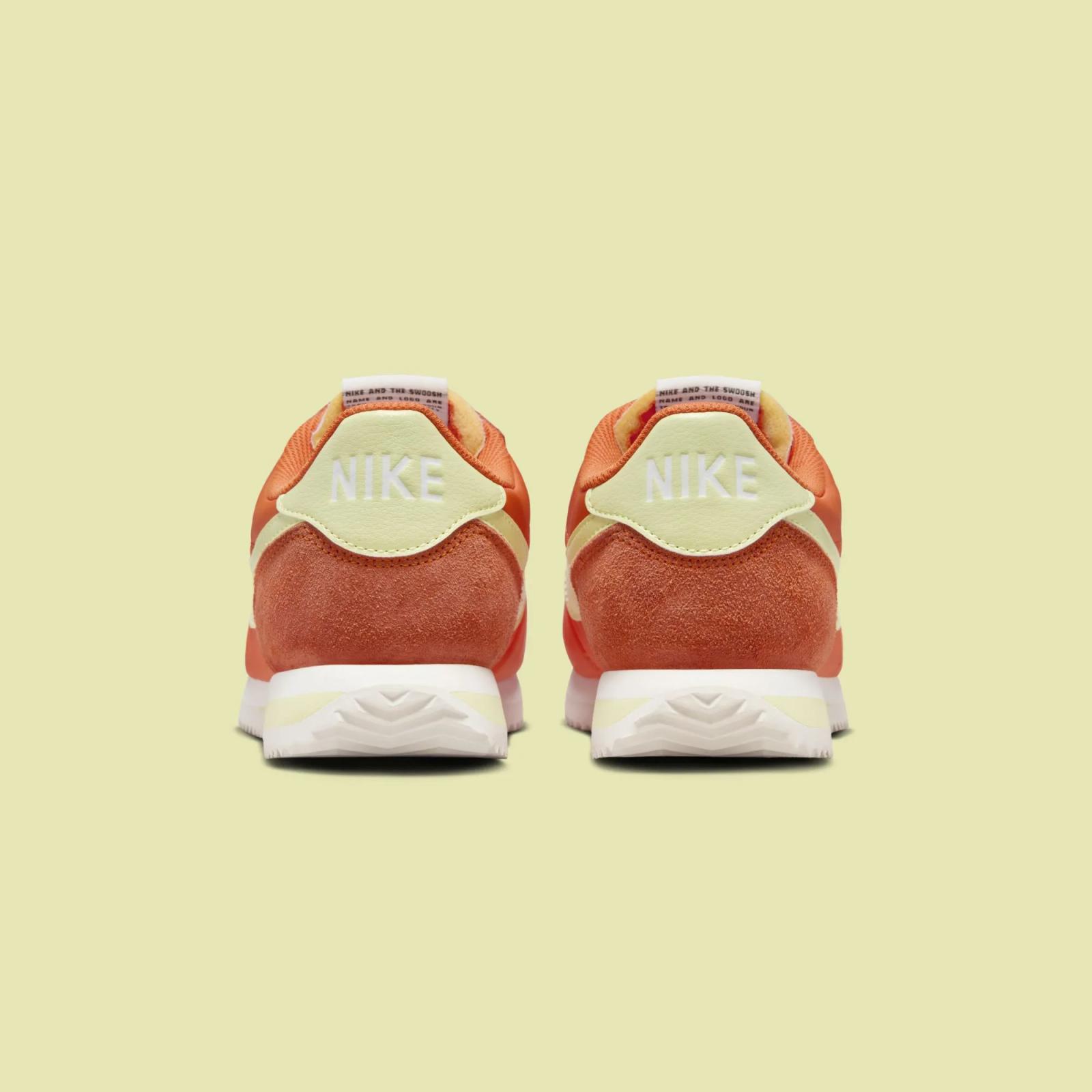 Nike Cortez Textile Safety Orange / Life Lime HJ9612-800