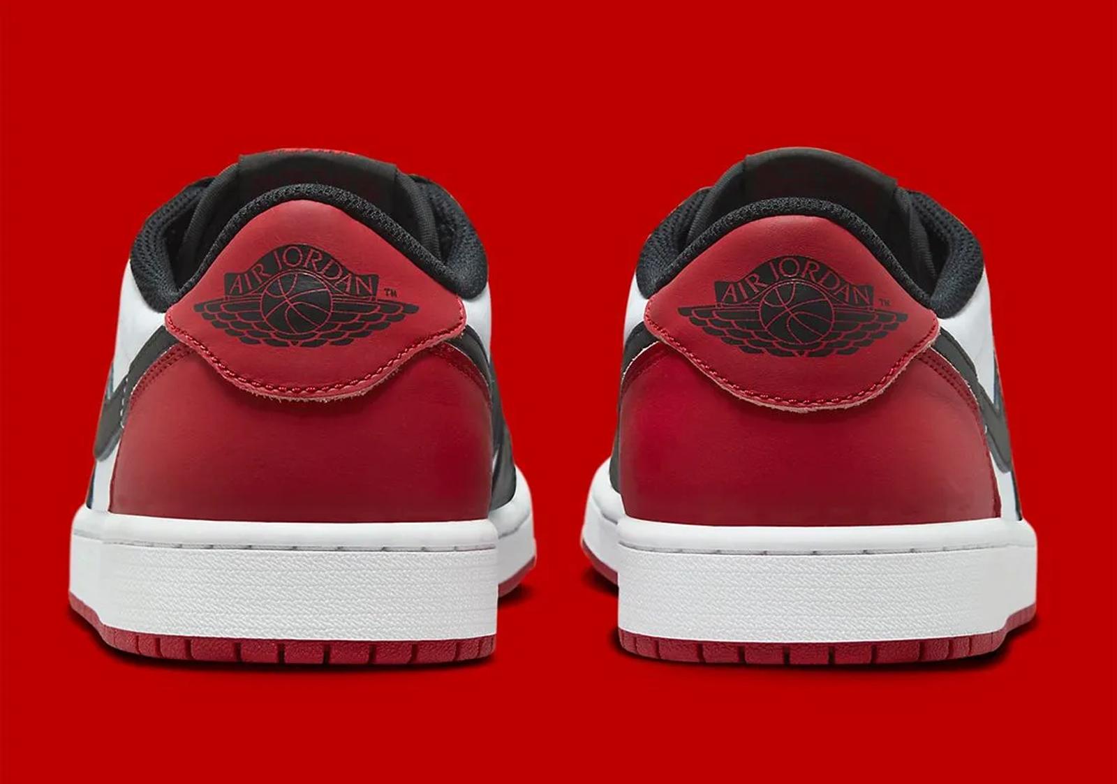 Air Jordan 1 Retro Low Black Toe