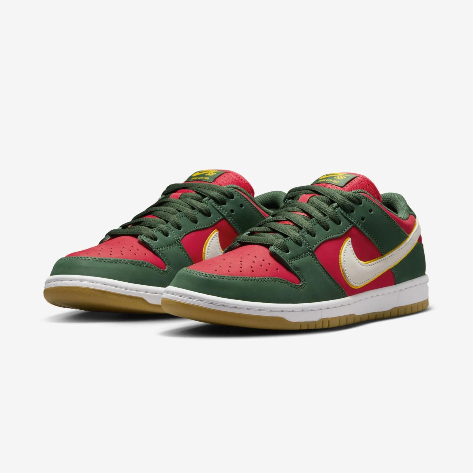 Nike SB Dunk Low Pro PRM Seattle Supersonics FZ1287-300