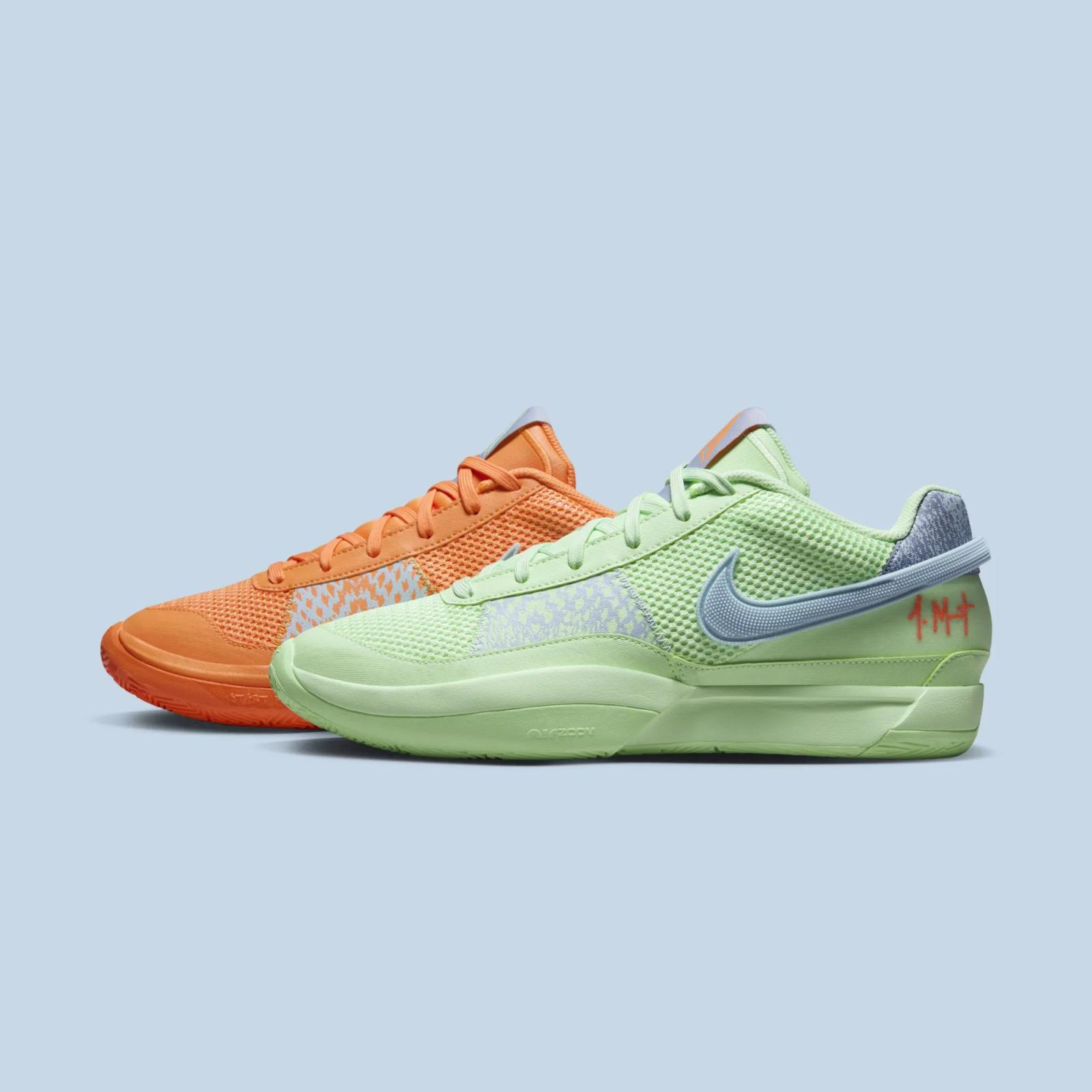 Nike Ja 1 “Bright Mandarin / Vapor Green”
