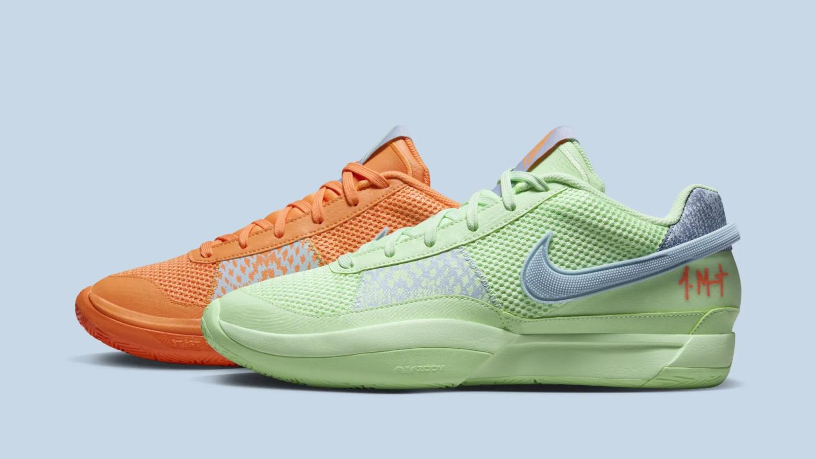 Nike Ja 1 âBright Mandarin / Vapor Greenâ