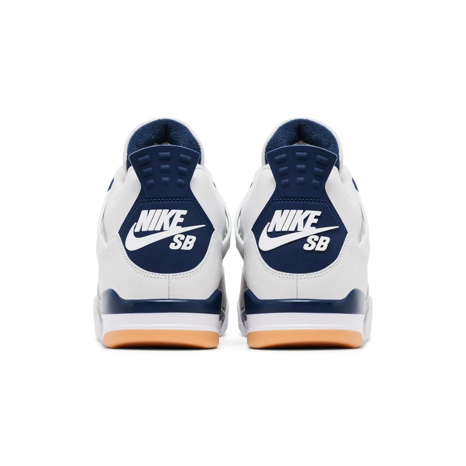 Nike SB x Air Jordan 4 Retro White / Navy DR5415-100 Release Date 18 March 2025