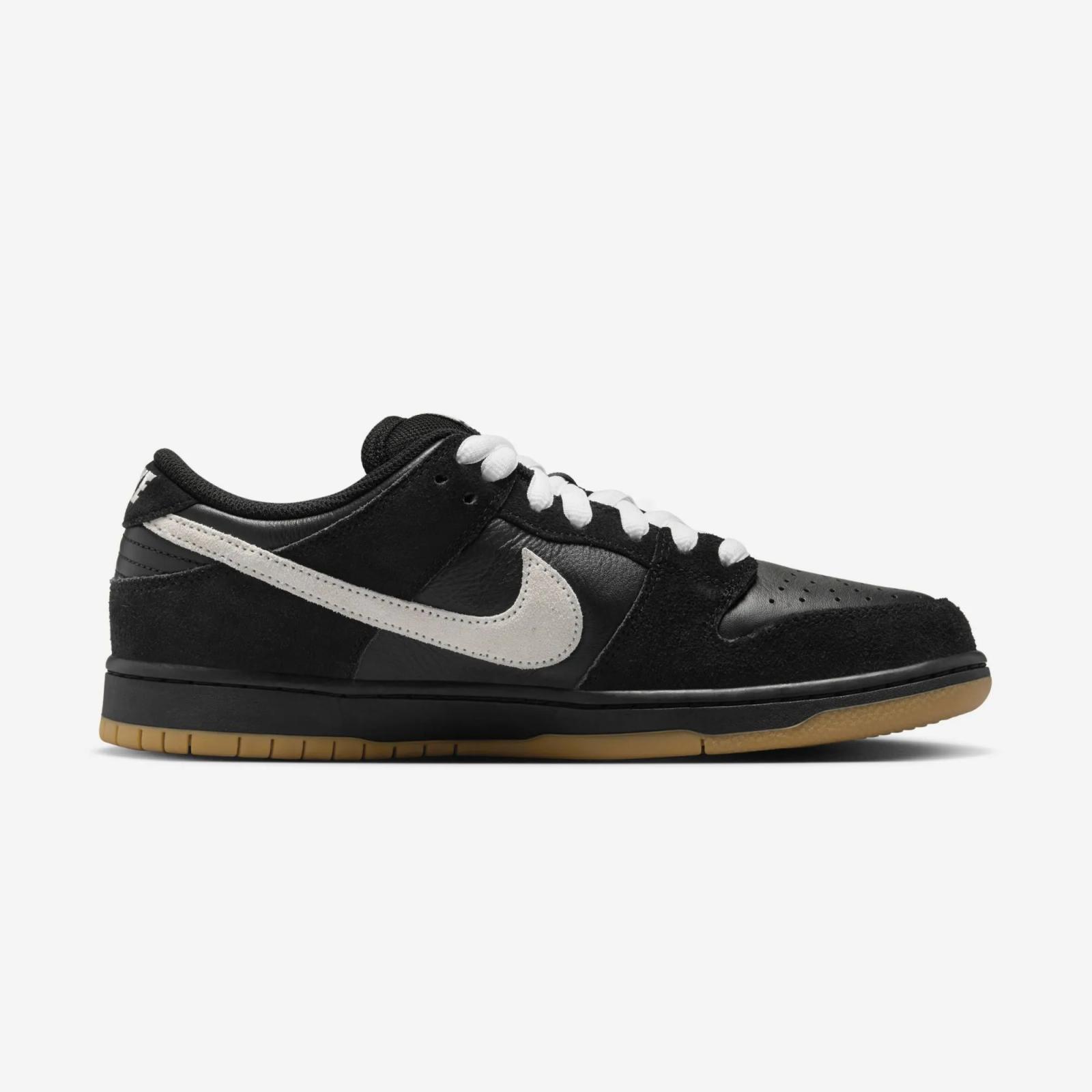 Nike SB Dunk Low Pro Black White Gum HF3704-003