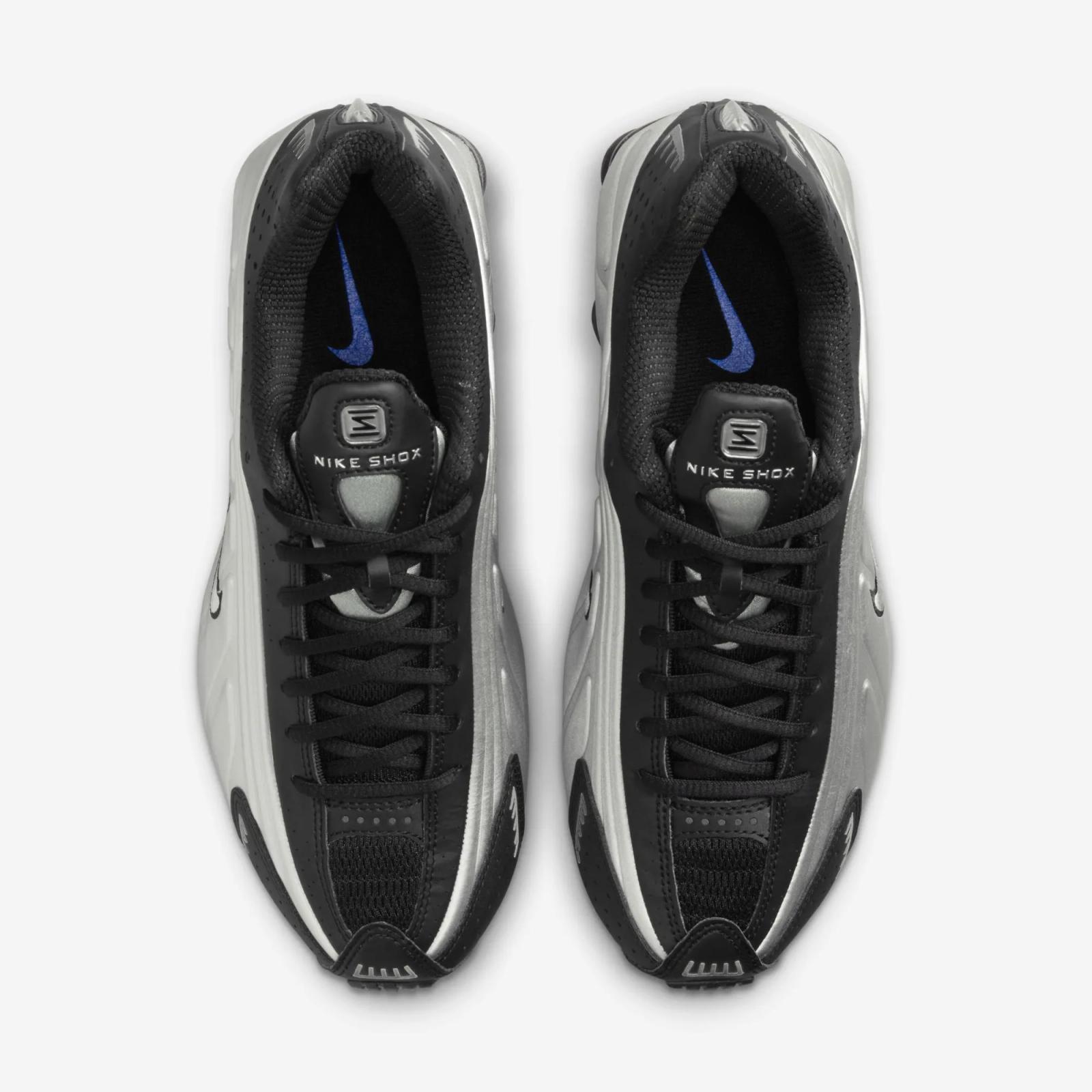 Nike Shox R4 Black / Metallic / Blue AR3565-006