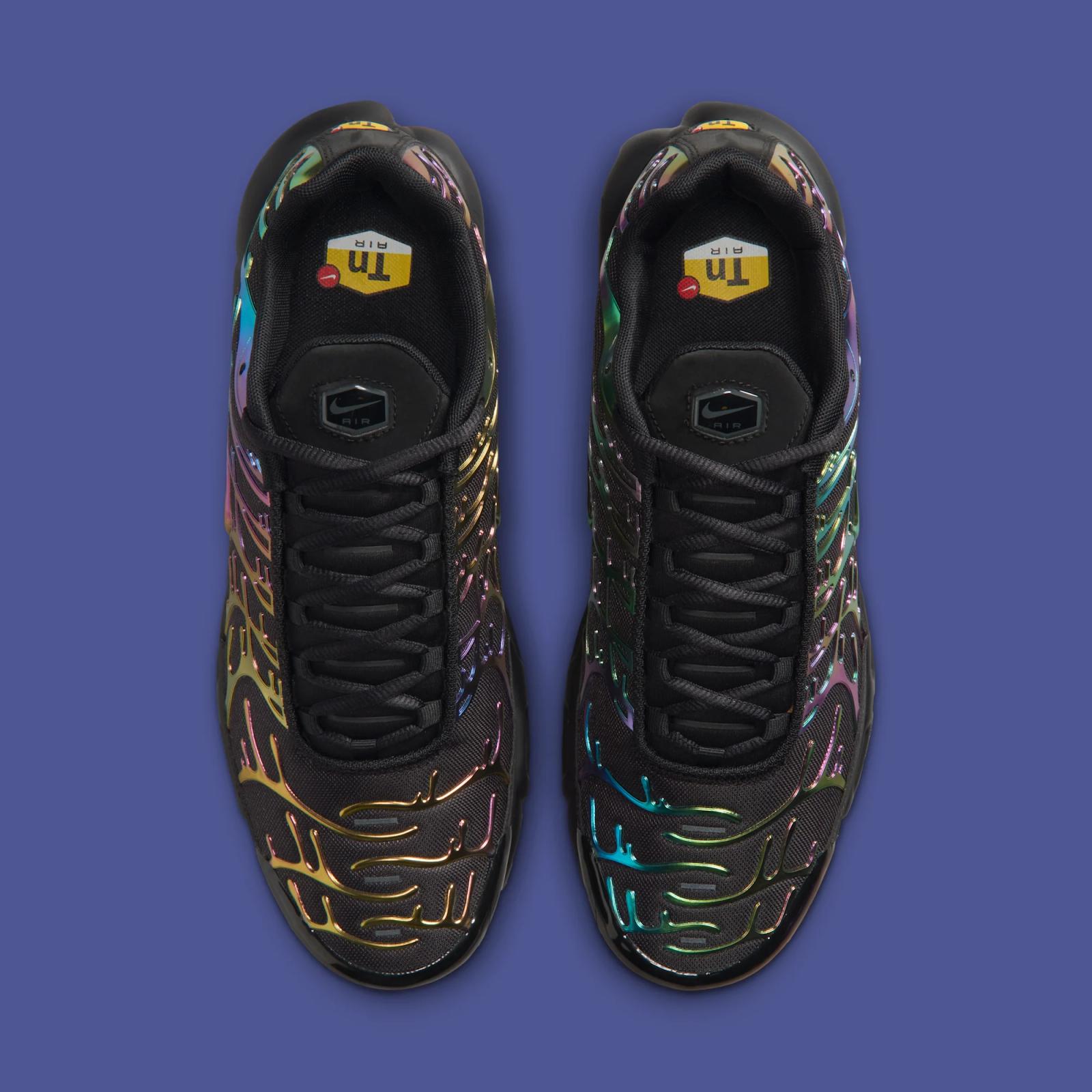 Nike Air Max Plus OG Premium "Black & Multi-Color" drops August 1st, 2026