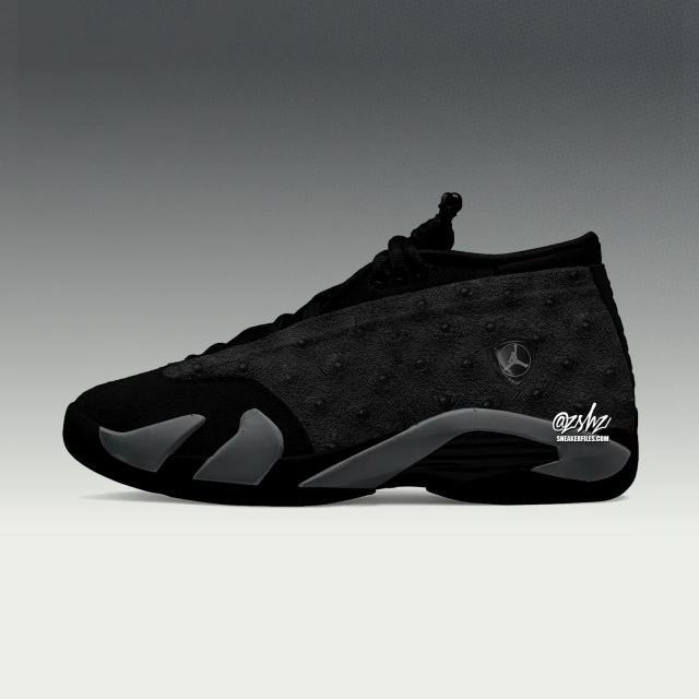 Air Jordan 14 Low OG SP "Black Pack"