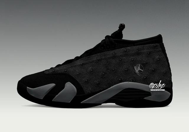 Air Jordan 14 Low OG SP "Black Pack" Black/Off Noir