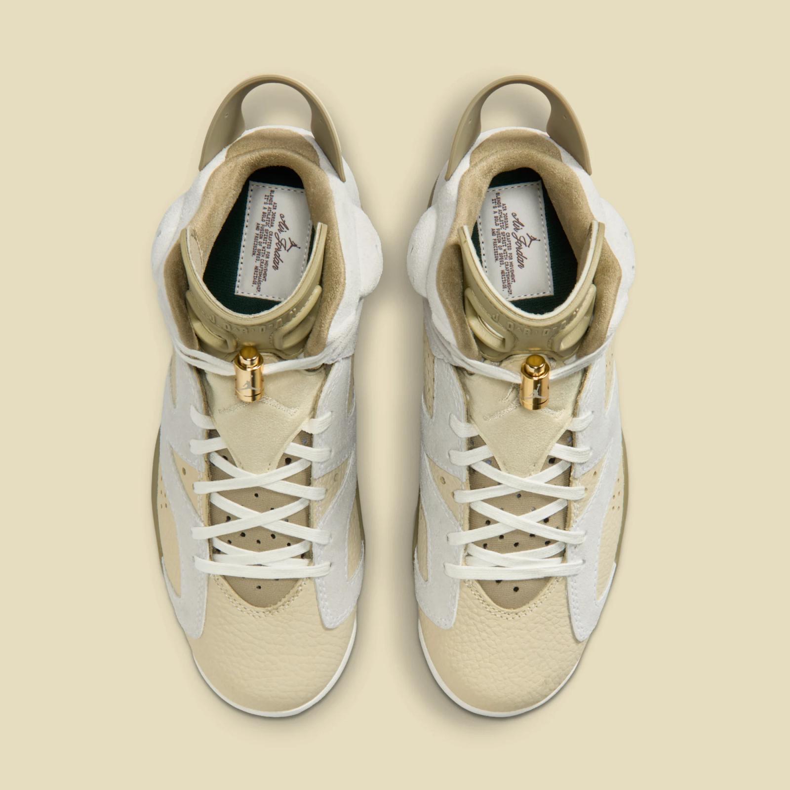 Air Jordan 6 Retro W "Sail & Light Khaki" releasing in 2026