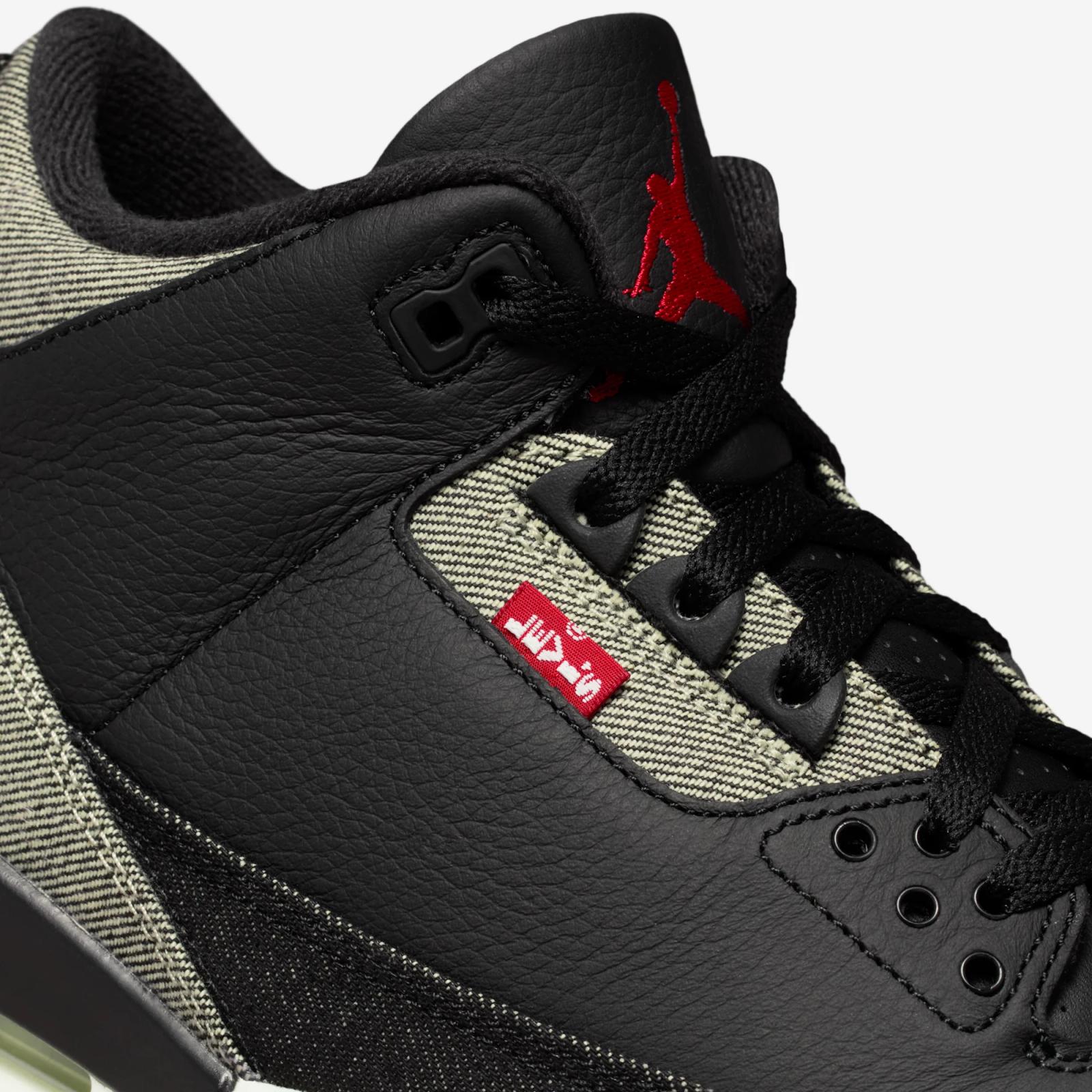 Levi Strauss & Co x Air Jordan 3 Retro “Black” 2026