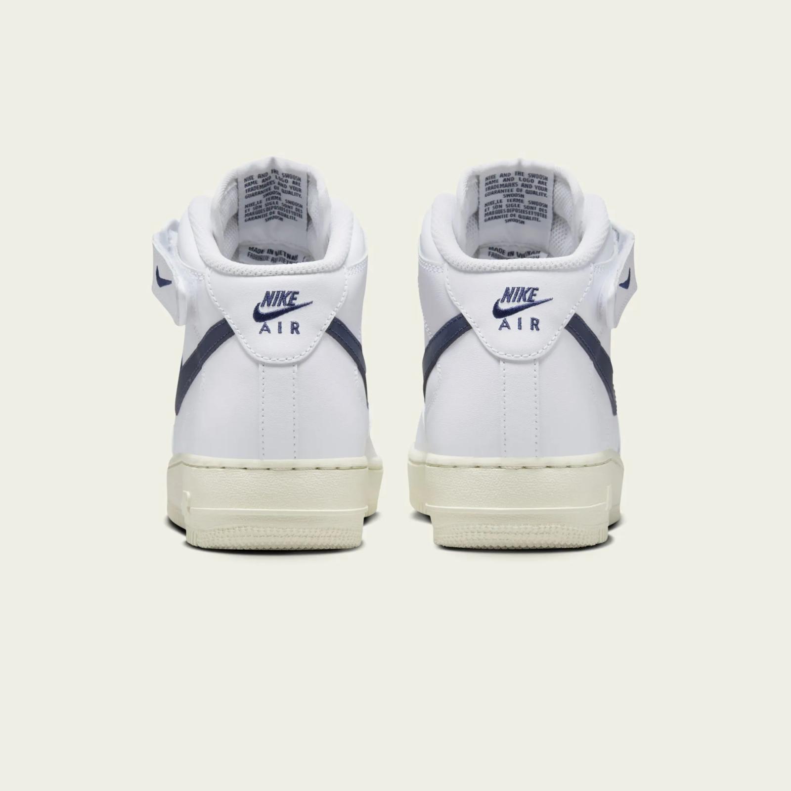 Nike Air Force 1 '07 Mid Midnight Navy / Coconut Milk DD9625-105