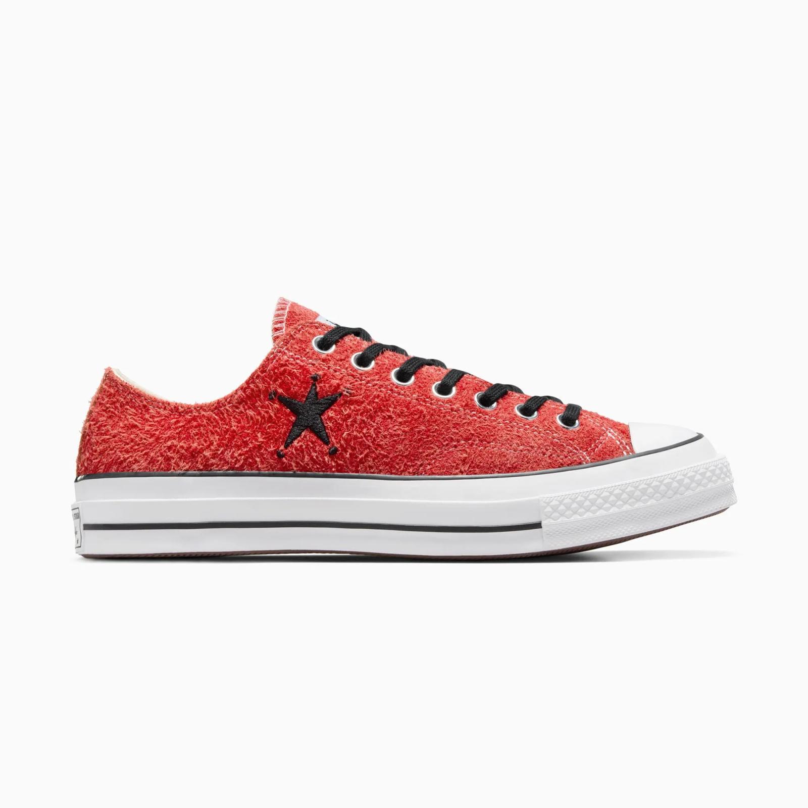 Stussy x Converse Chuck 70 Low Poppy Red
