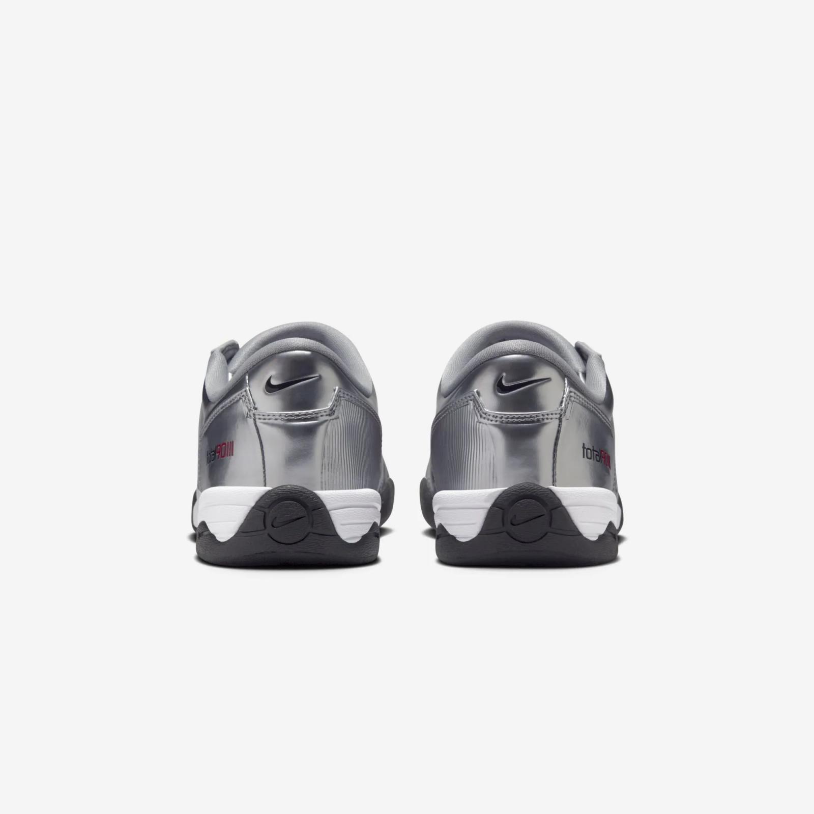 Nike Total 90 III Metallic Silver Black University Red HJ9351-002 2025 Release Date