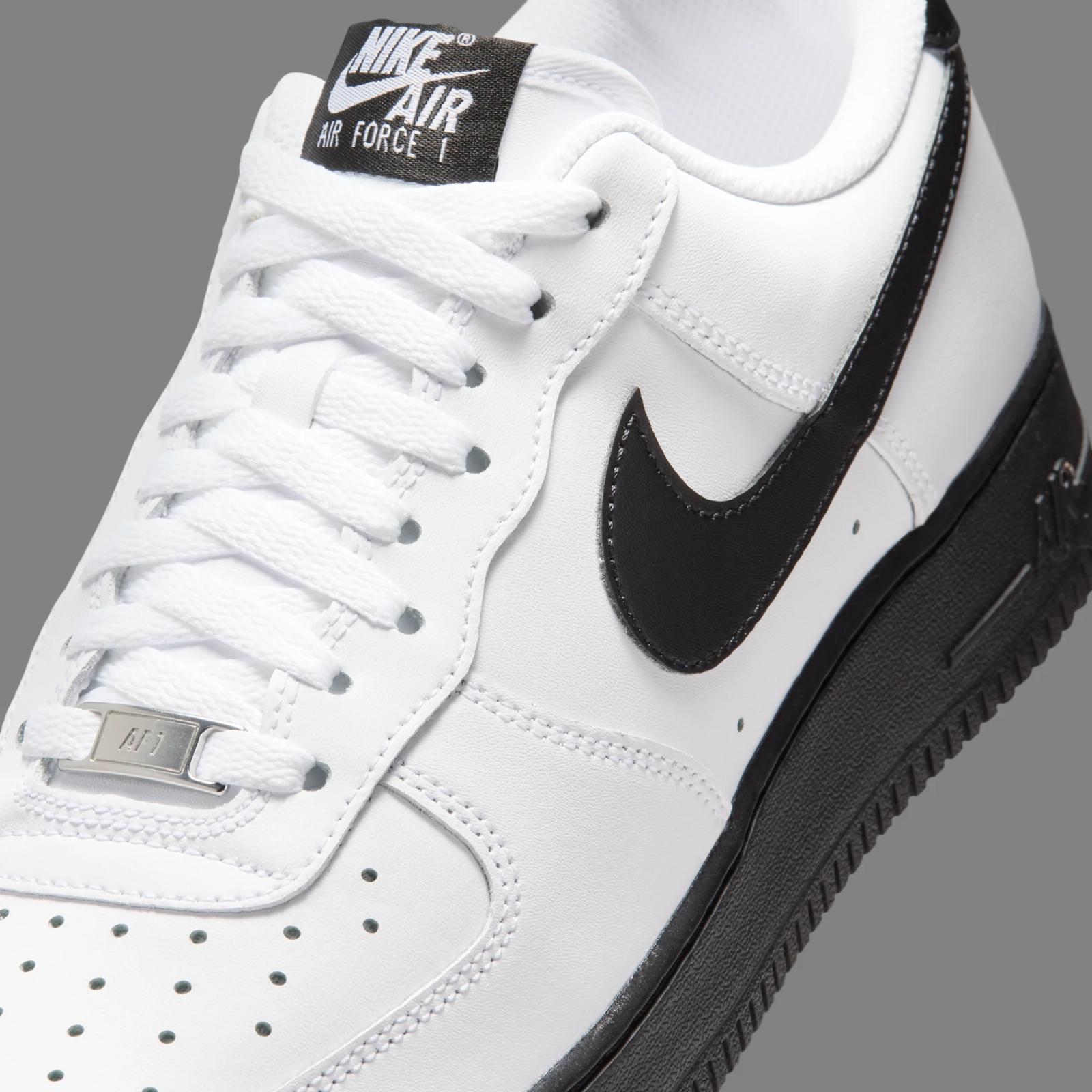 Air Force 1 Low "White & Black" drops April 1st, 2026