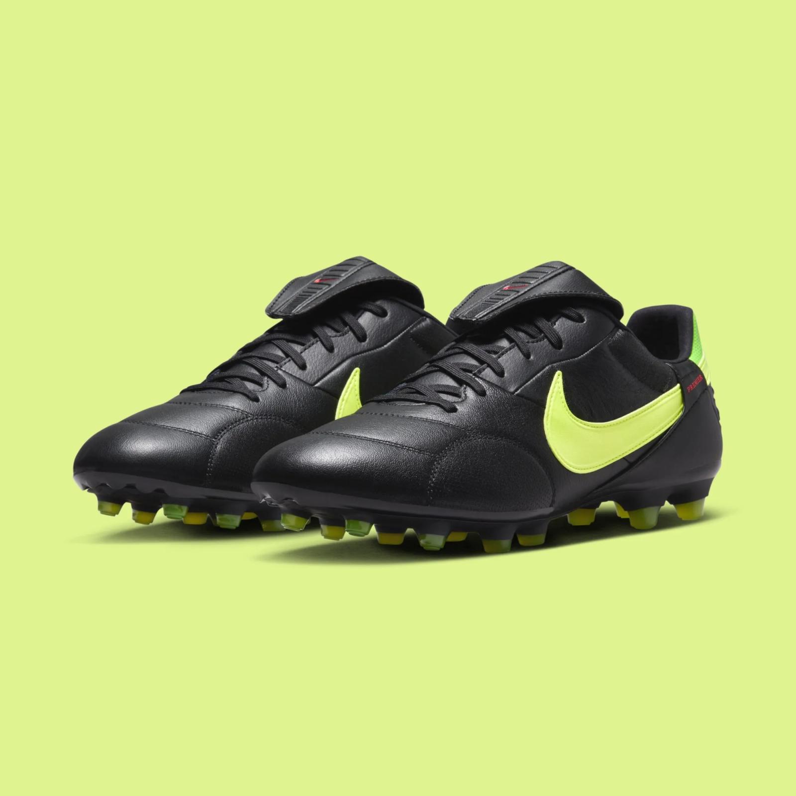 Nike Premier 3 FG Black / Volt HM0265-008