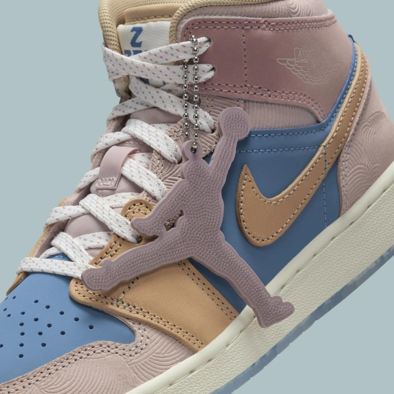 Air Jordan 1 Mid GS Aegean Storm FN7452-400