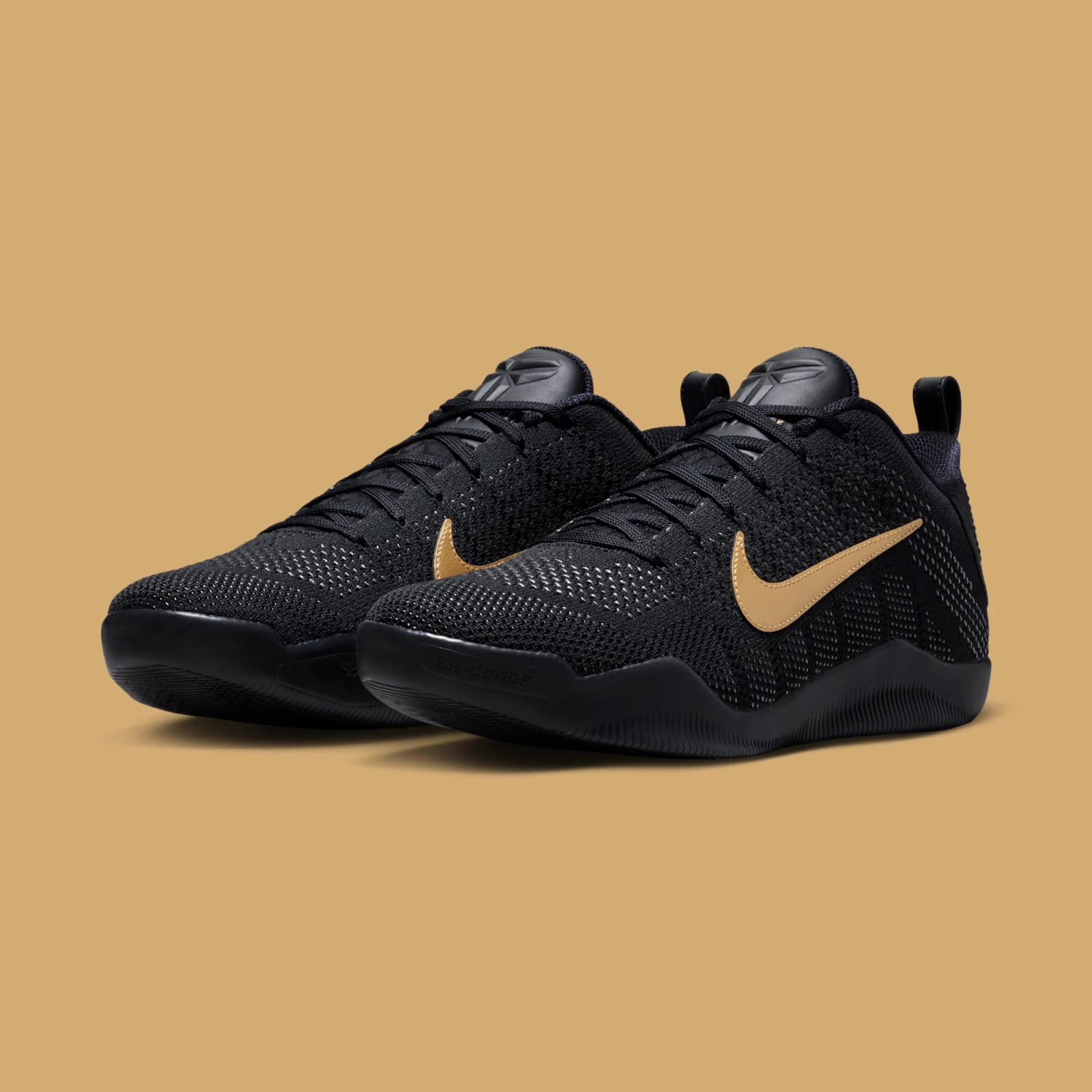Nike Kobe 11 Elite Protro “Black & Metallic Gold” releasing in 2026