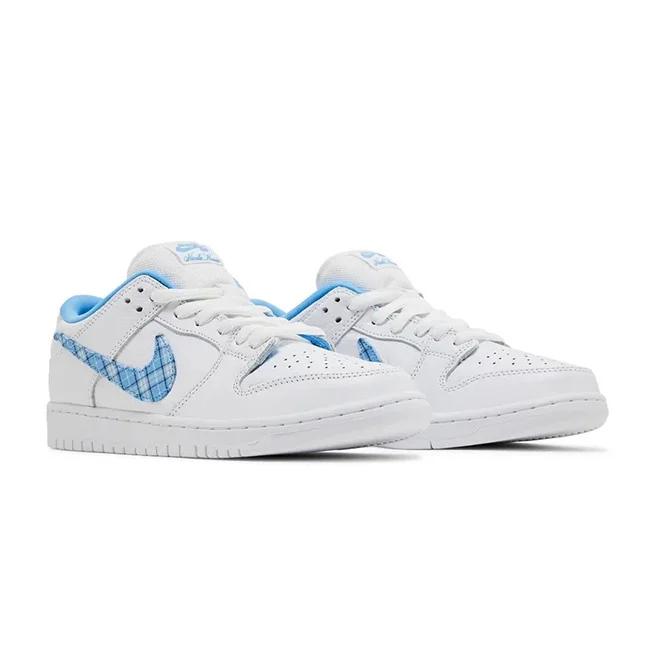Nicole Hause x Nike SB Dunk Low Pro White / University Blue FZ8802-100
