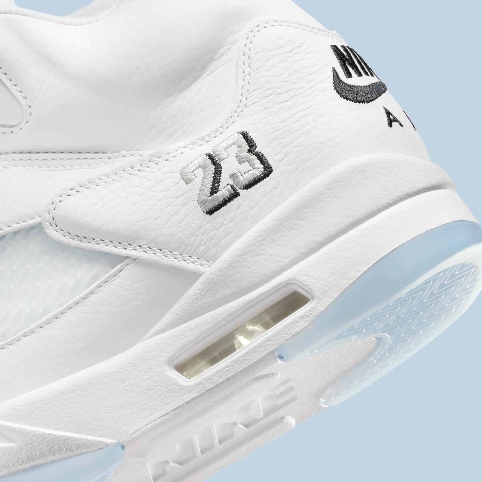 Air Jordan 5 Retro “White & Metallic Silver” releasing in 2026