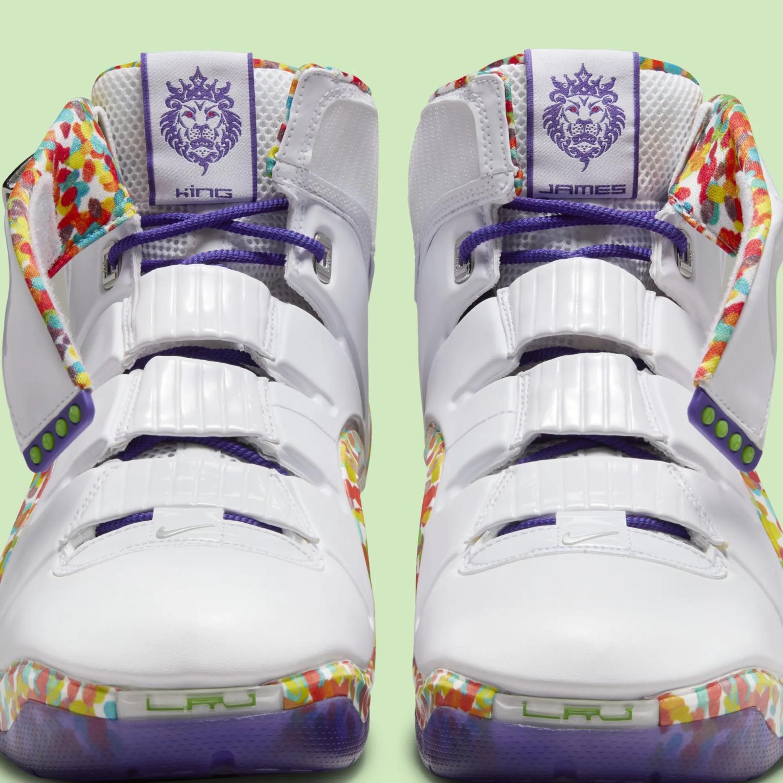 Nike LeBron 4 Fruity Pebbles DQ9310-100