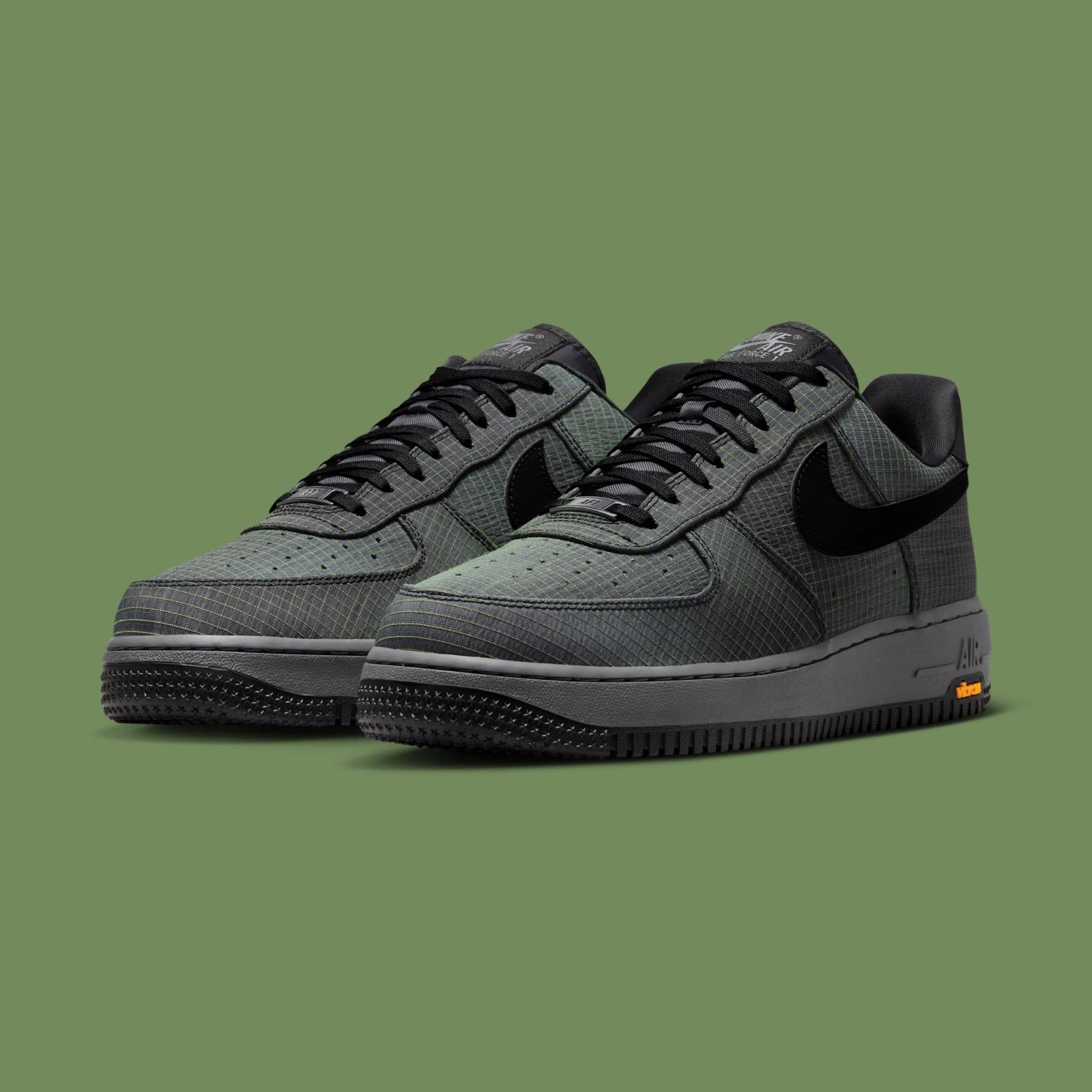Vibram x Nike Air Force 1 Low LX "Black" drops April 1st, 2026