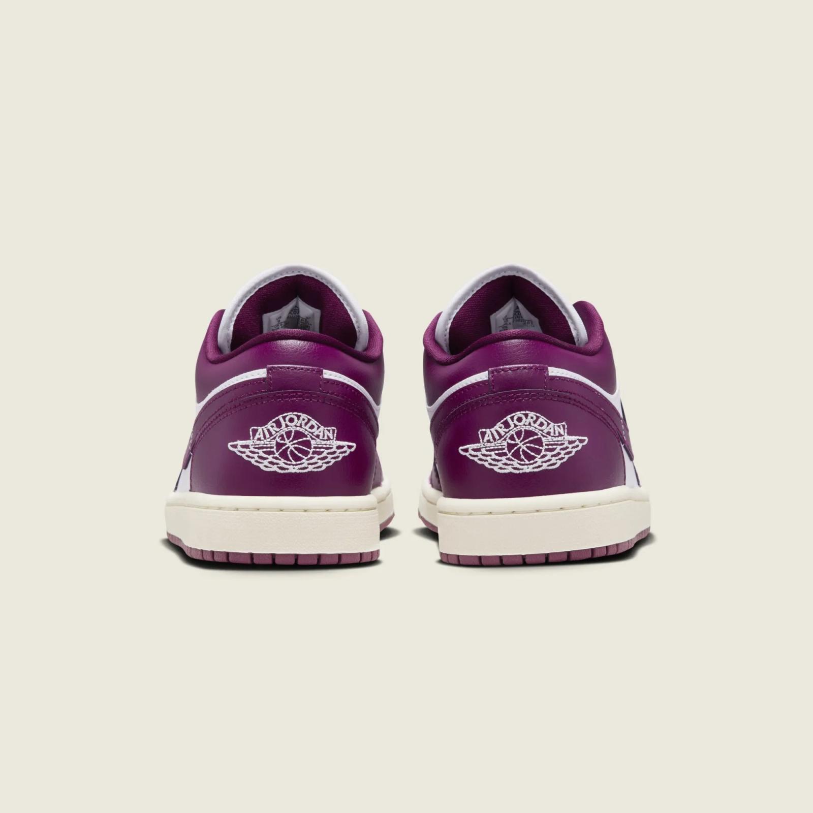Air Jordan 1 Low White / Bordeaux DC0774-161
