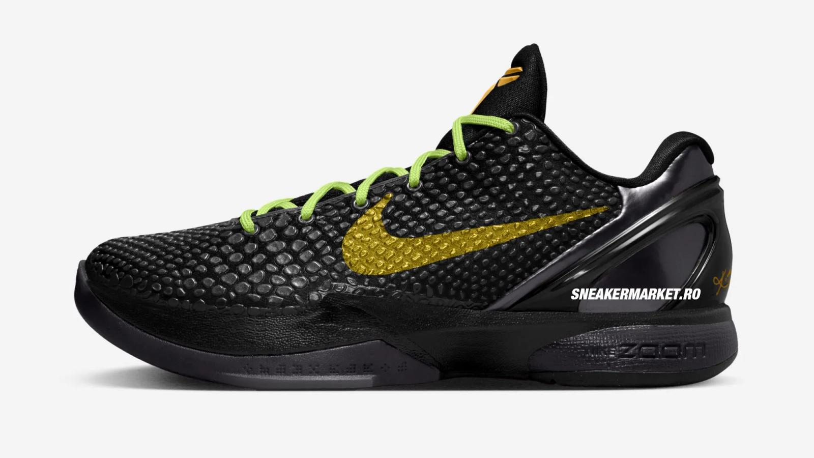 Nike Kobe 6 Protro EXP “Black / Lightening”