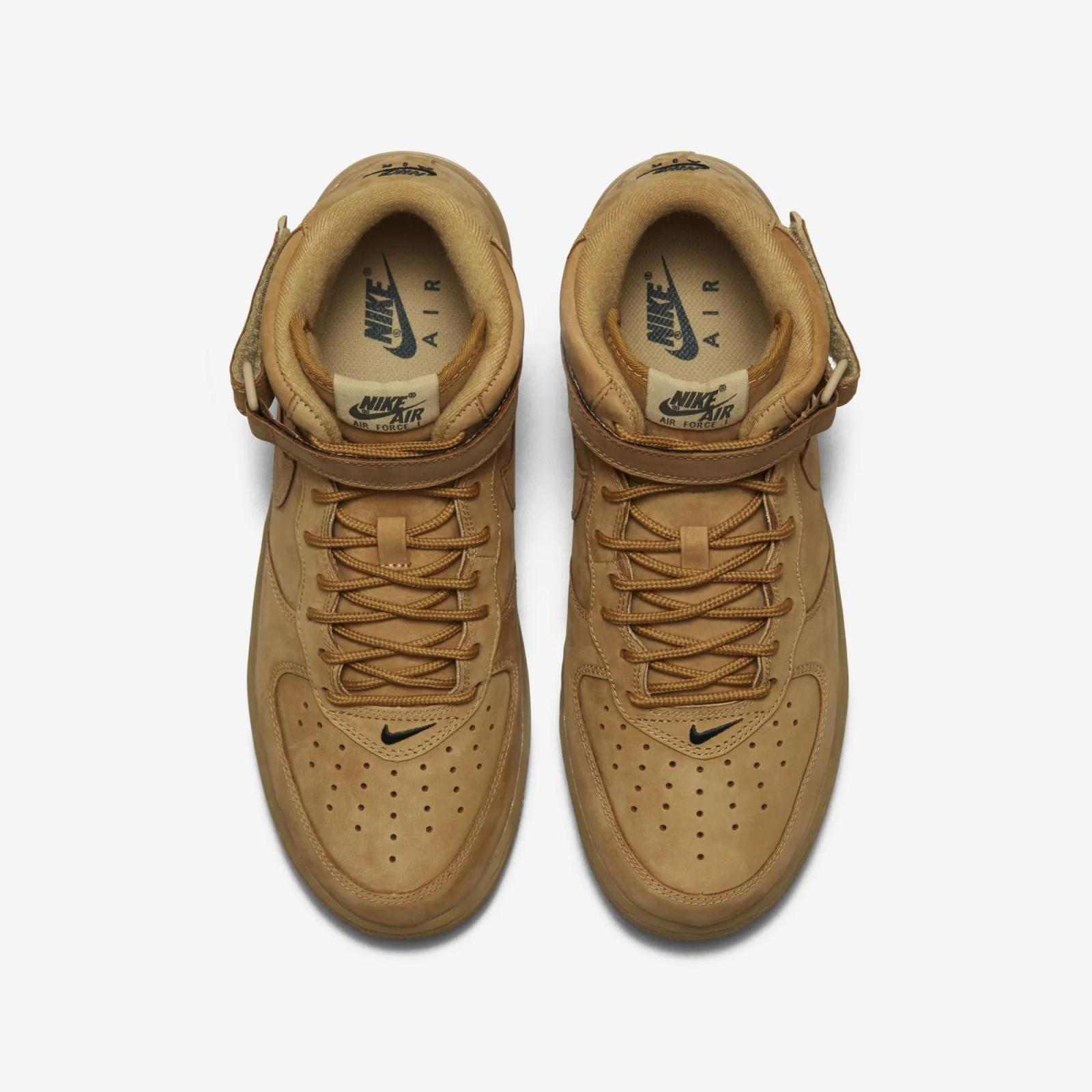 Nike Air Force 1 Mid Premium Flax 715889-200 Release Date 2025
