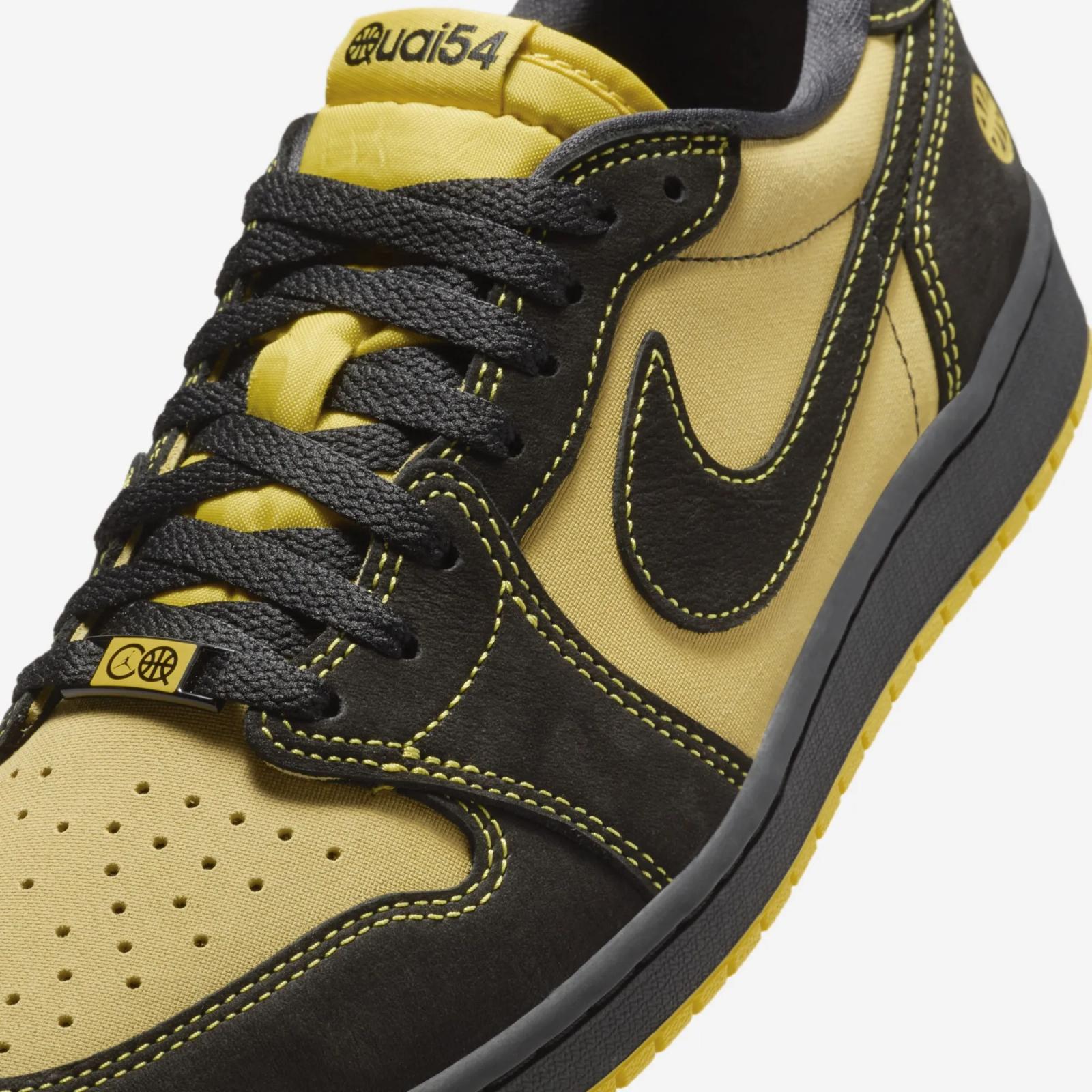 Quai 54 x Air Jordan 1 Retro Low OG Tour Yellow IB8836-007