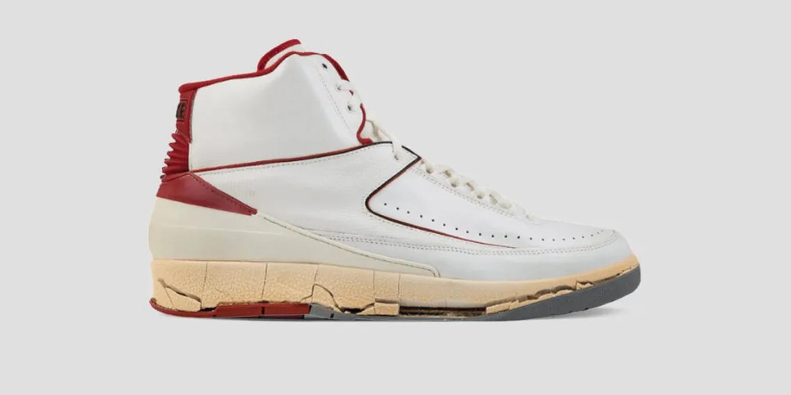 Air Jordan 2 White / Red 1986 White / Red 4361