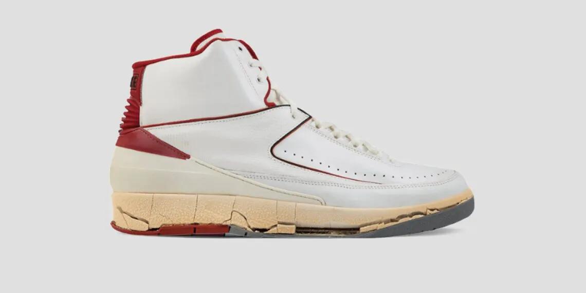 Air Jordan 2 White / Red 1986 White / Red 4361