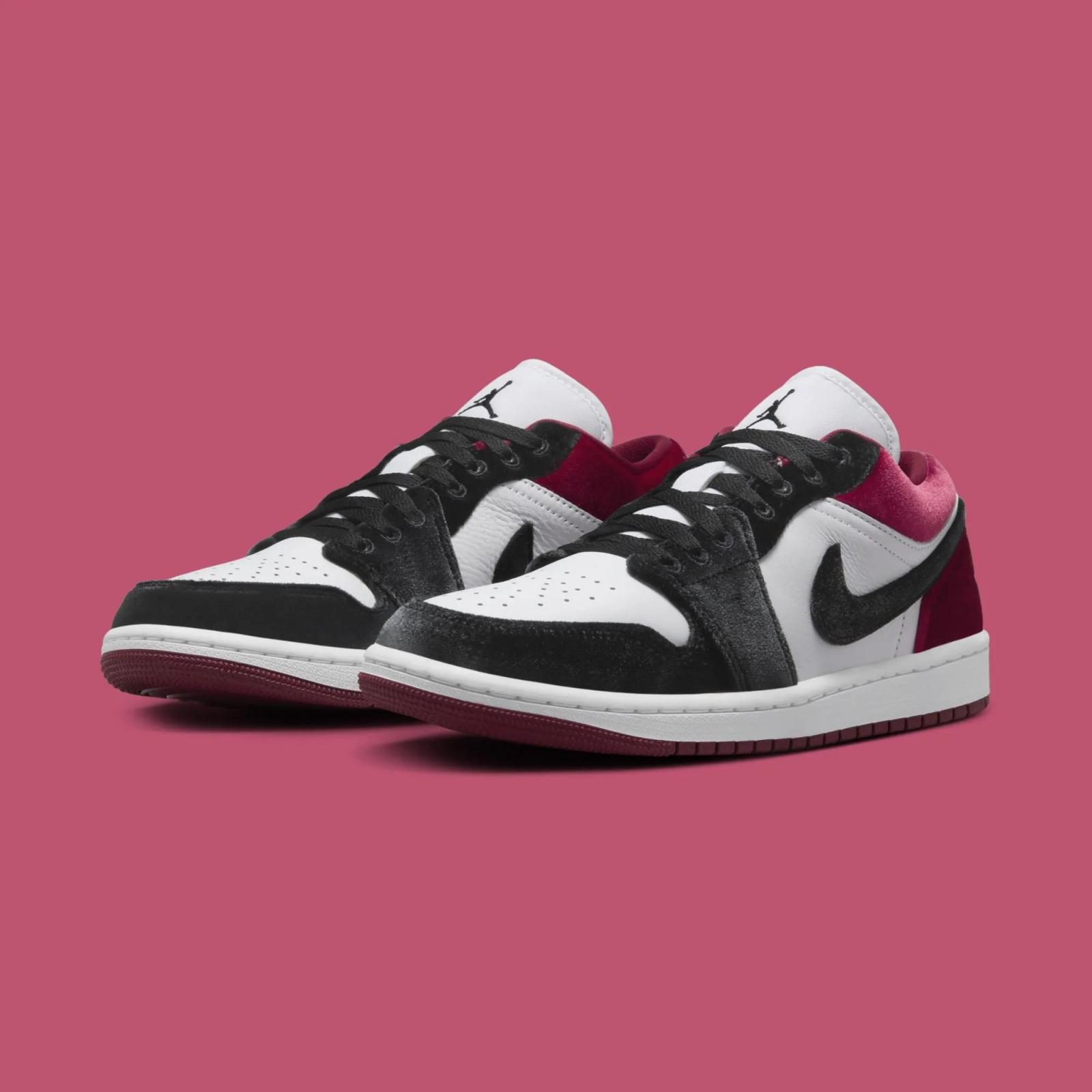 Air Jordan 1 Low SE Velvet Gym Red FZ3242-001