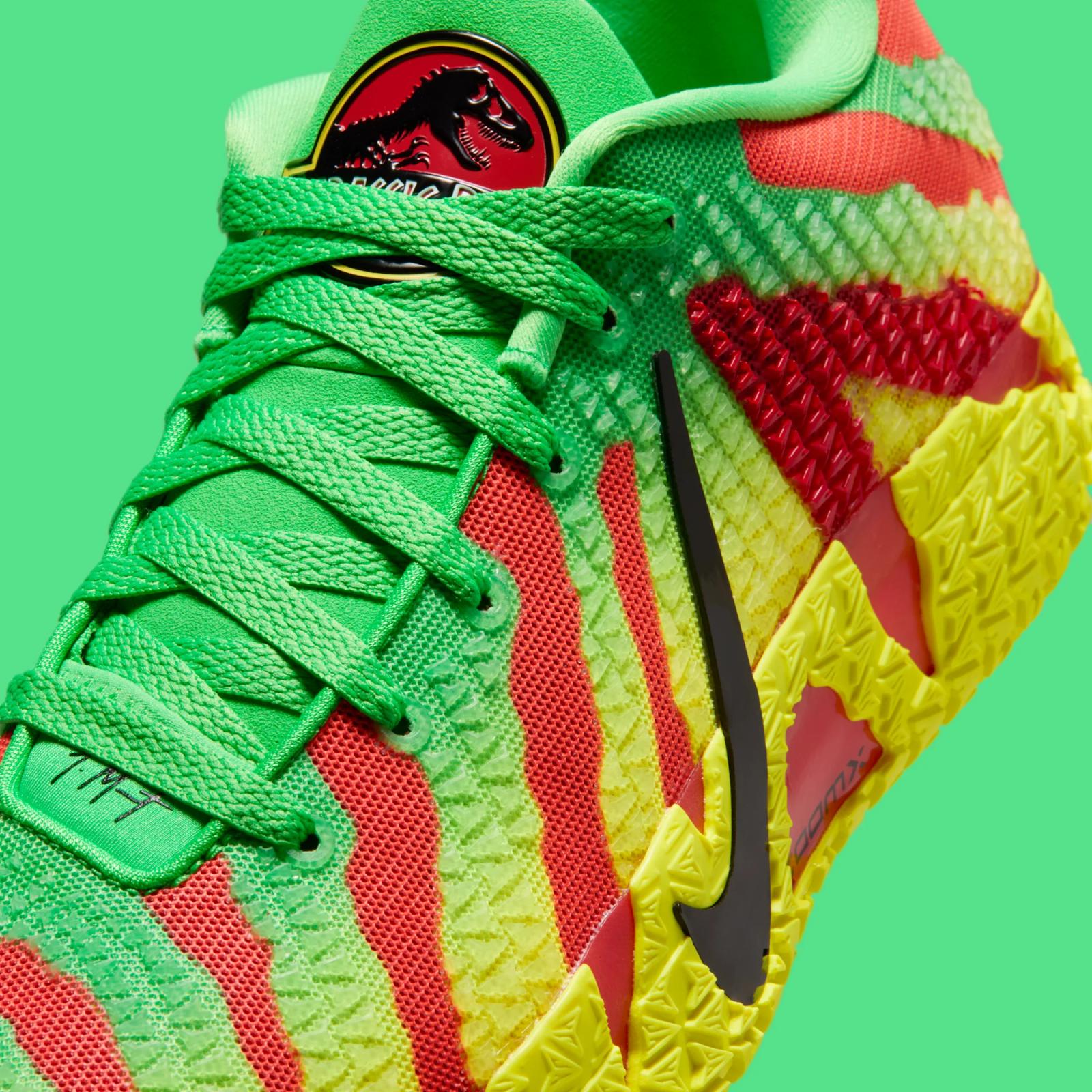 Jurassic Park x Ja 3 "Green Spark" drops April 10th, 2026