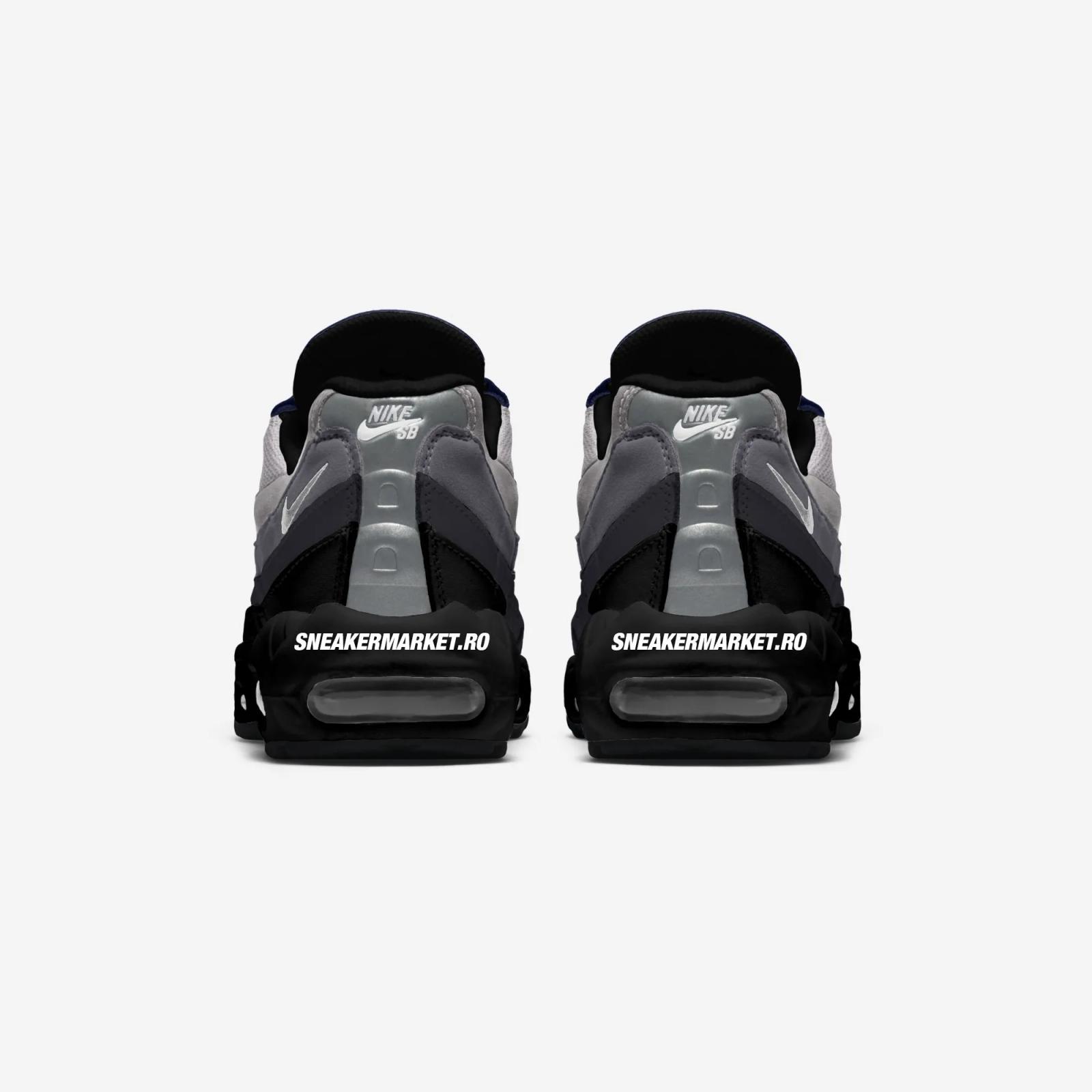 Nike SB x Nike Air Max 95 Black / White HF7545-001 Release Date Spring 2026