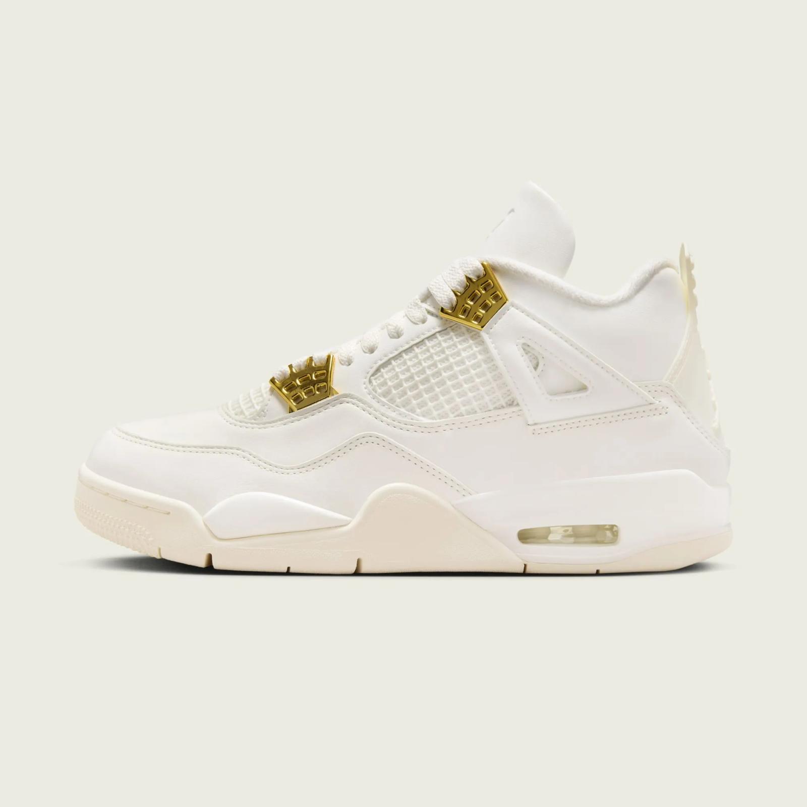 Air Jordan 4 Retro Metallic Gold