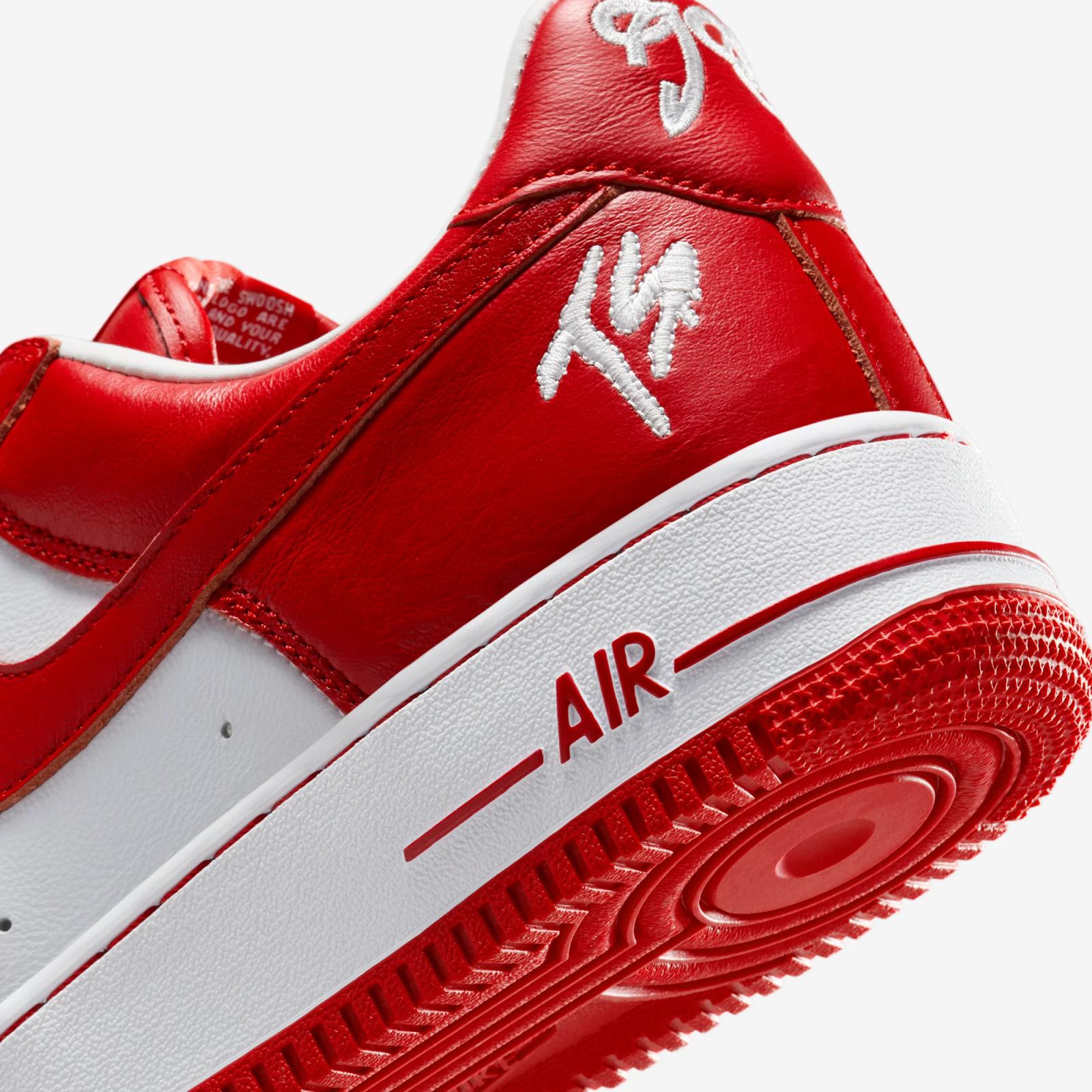 Terror Squad x Nike Air Force 1 Low University Red II4391-100 Release Date 1 August 2025 Fall 2025