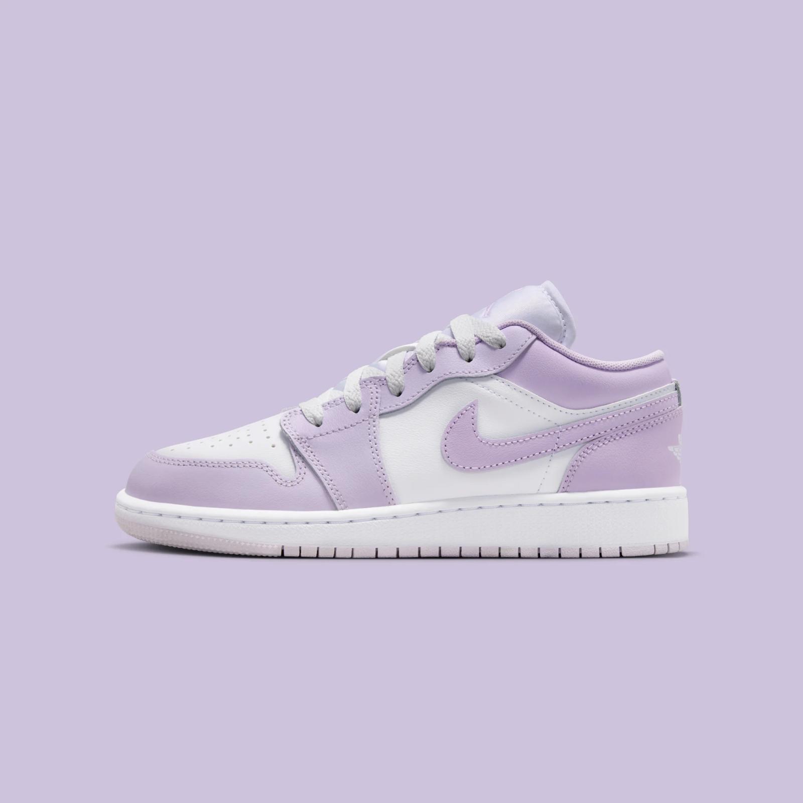 Air Jordan 1 Low GS "Barely Grape" drops May 1, 2026