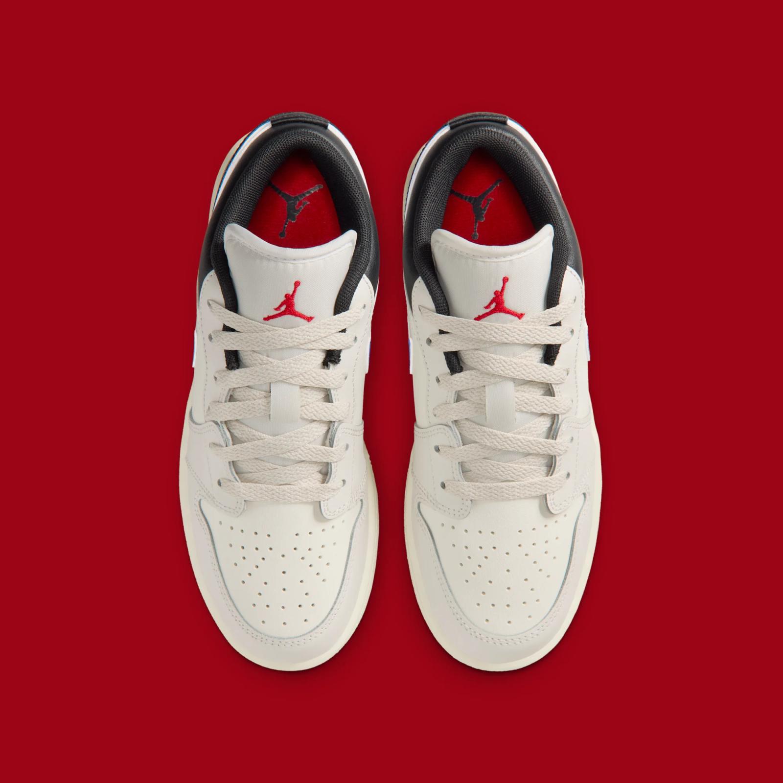 Air Jordan 1 Low GS "Phantom & Game Royal" drops April 1st, 2026