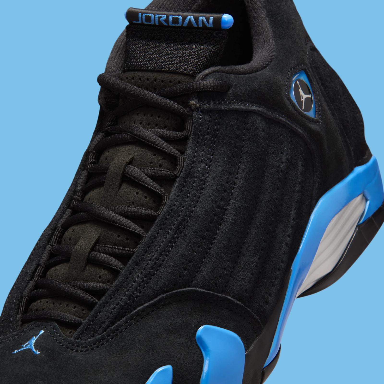 Air Jordan 14 Retro “Black & University Blue” drops March 21st, 2026