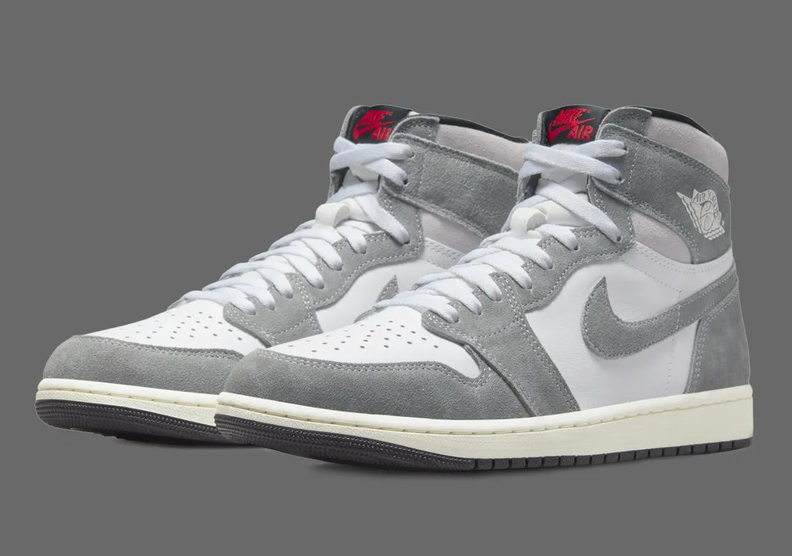 Air Jordan 1 Retro High OG Washed Heritage Smoke Grey