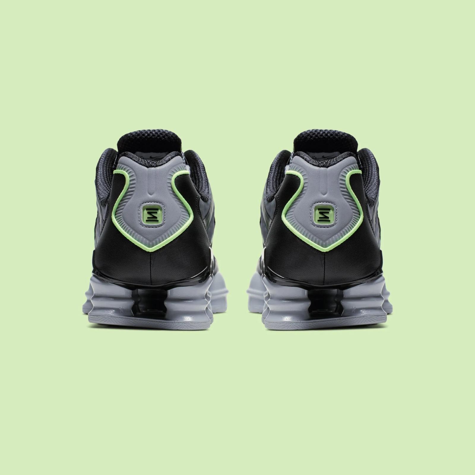 Nike Shox TL Wolf Grey / Lime Blast 2025 Restock AV3595-005