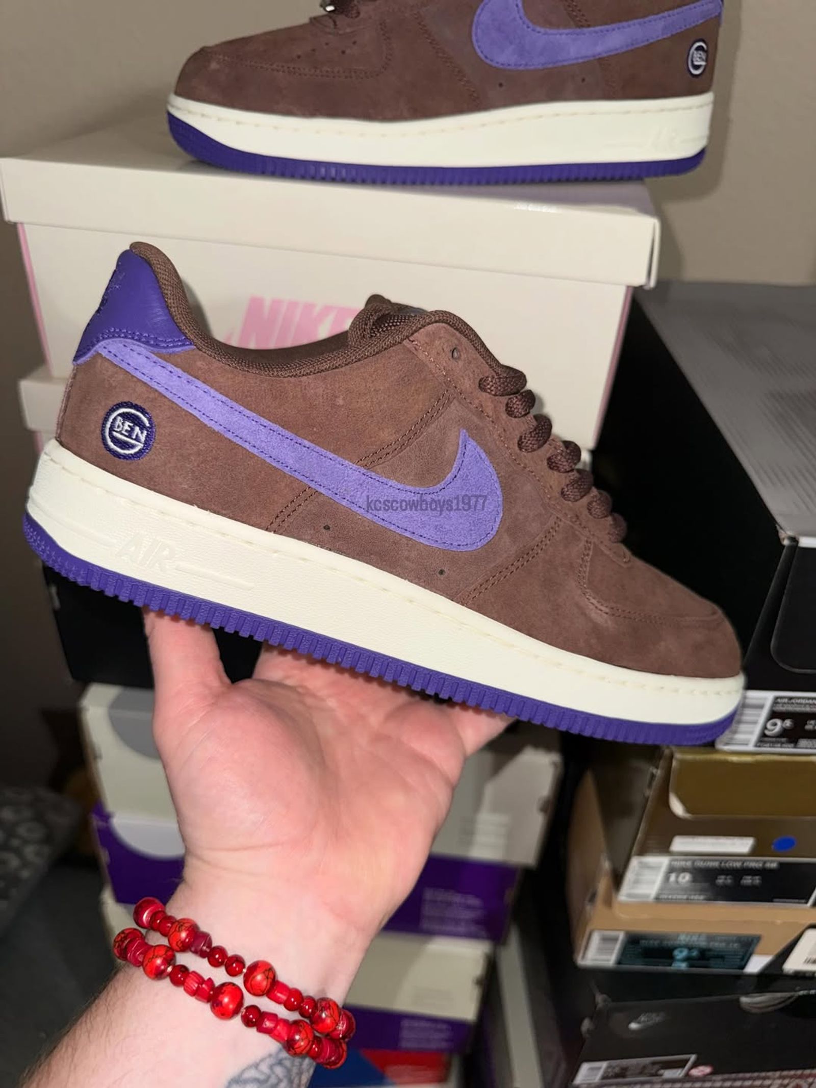 Ben-G x Nike SB x Nike Air Force 1 Low "Light Chocolate" drops in 2026