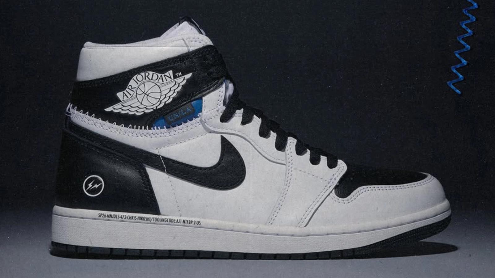 Fragment x Union LA x Air Jordan 1 Retro High OG SP “Black / White” Release Date 2026