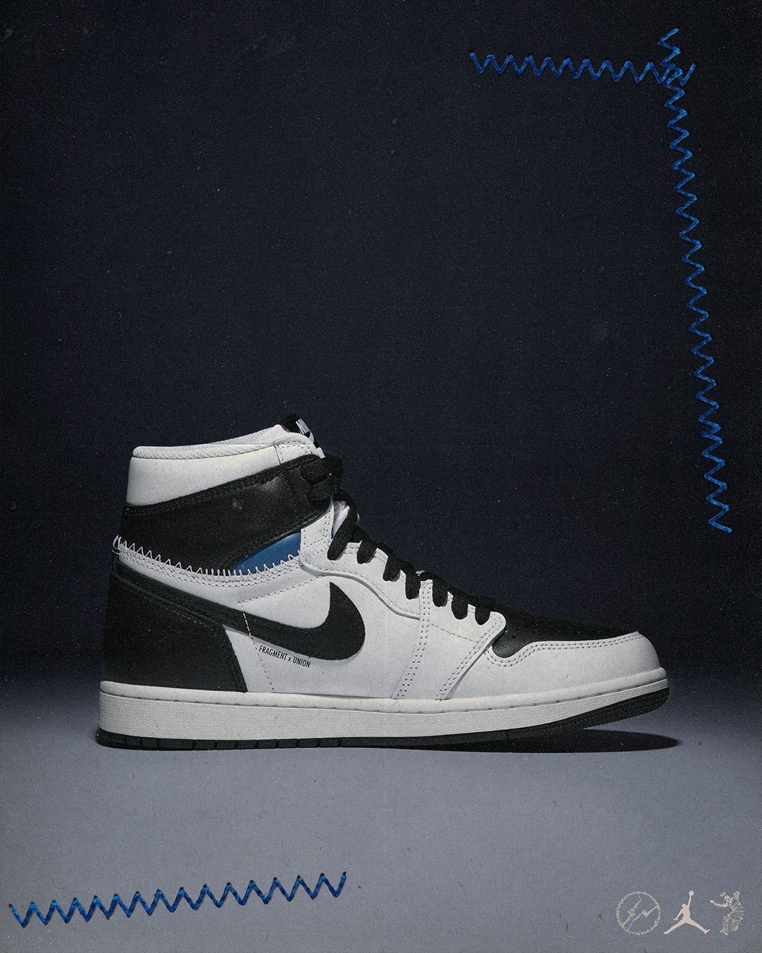 Fragment x Union LA x Air Jordan 1 Retro High OG SP “Black / White” Release Date 2026