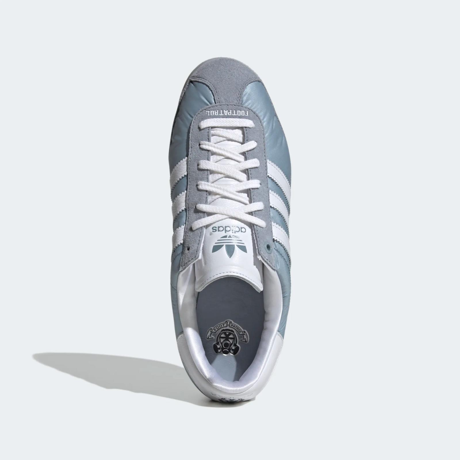 Footpatrol x Adidas Gazelle Light Grey IG4524