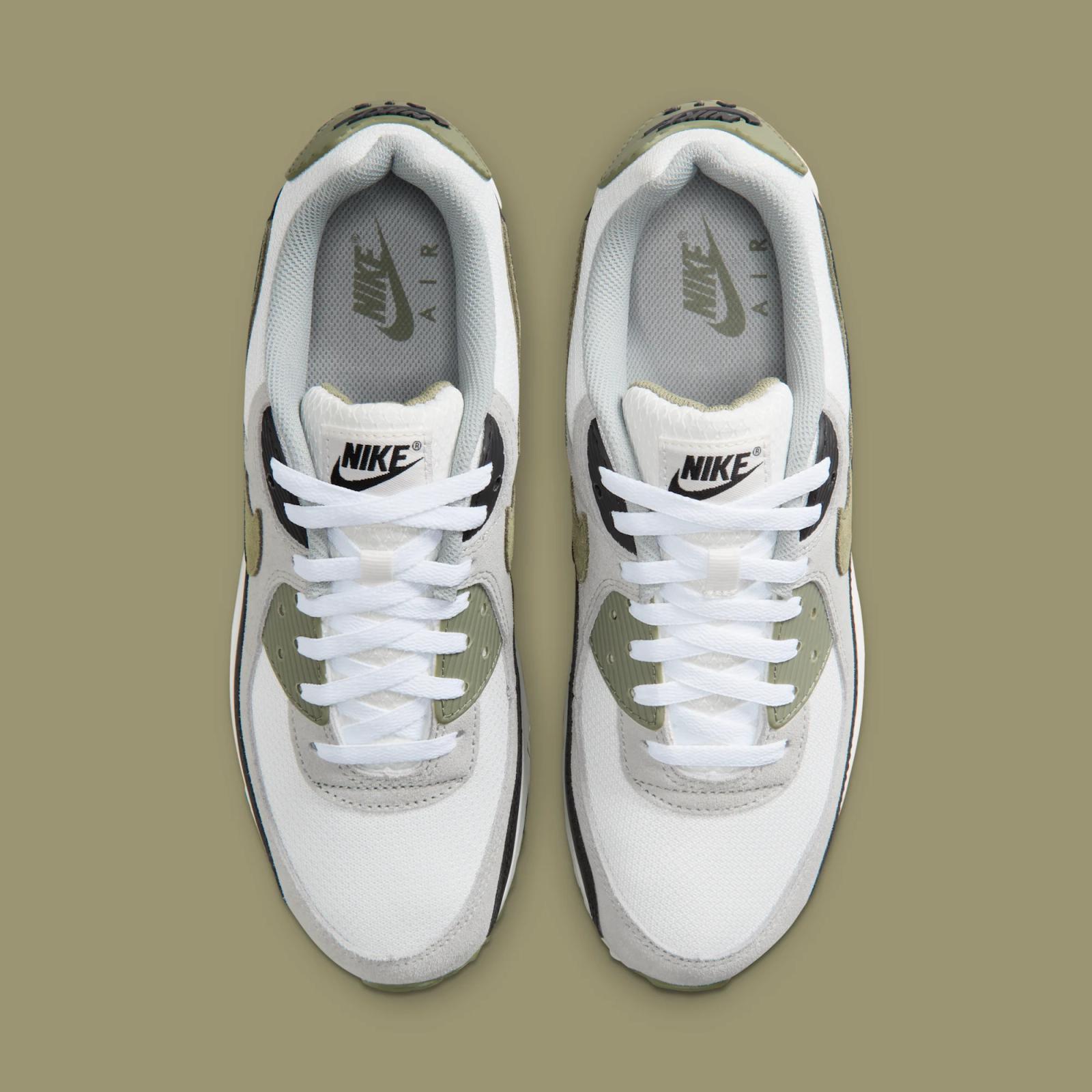 Nike Air Max 90 "Silver Sage & Light Plumice" drops April 1st, 2026