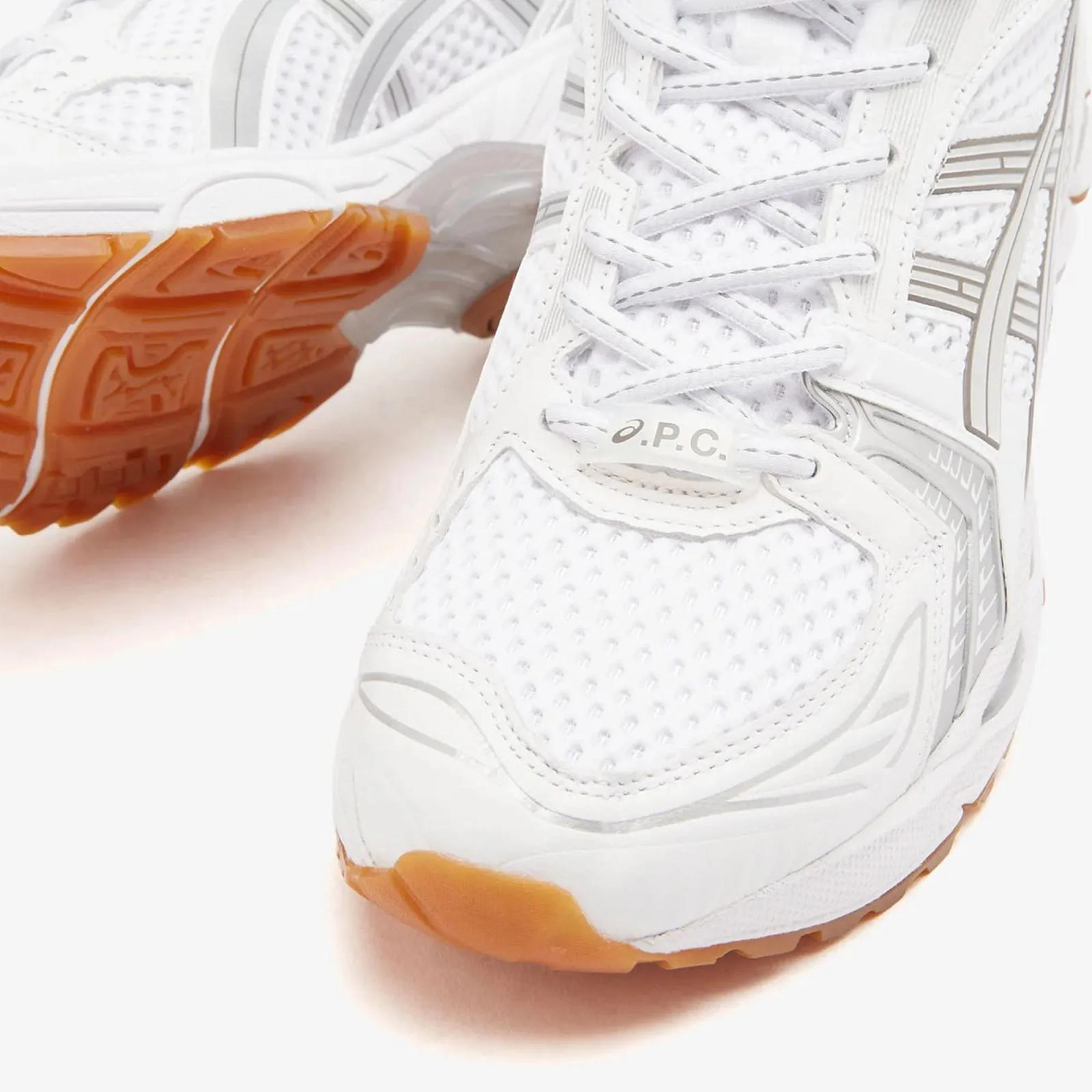 APC x Asics Gel-Kayano 14 White Pure Silver Release Date April 5th 2025 1203A727-100