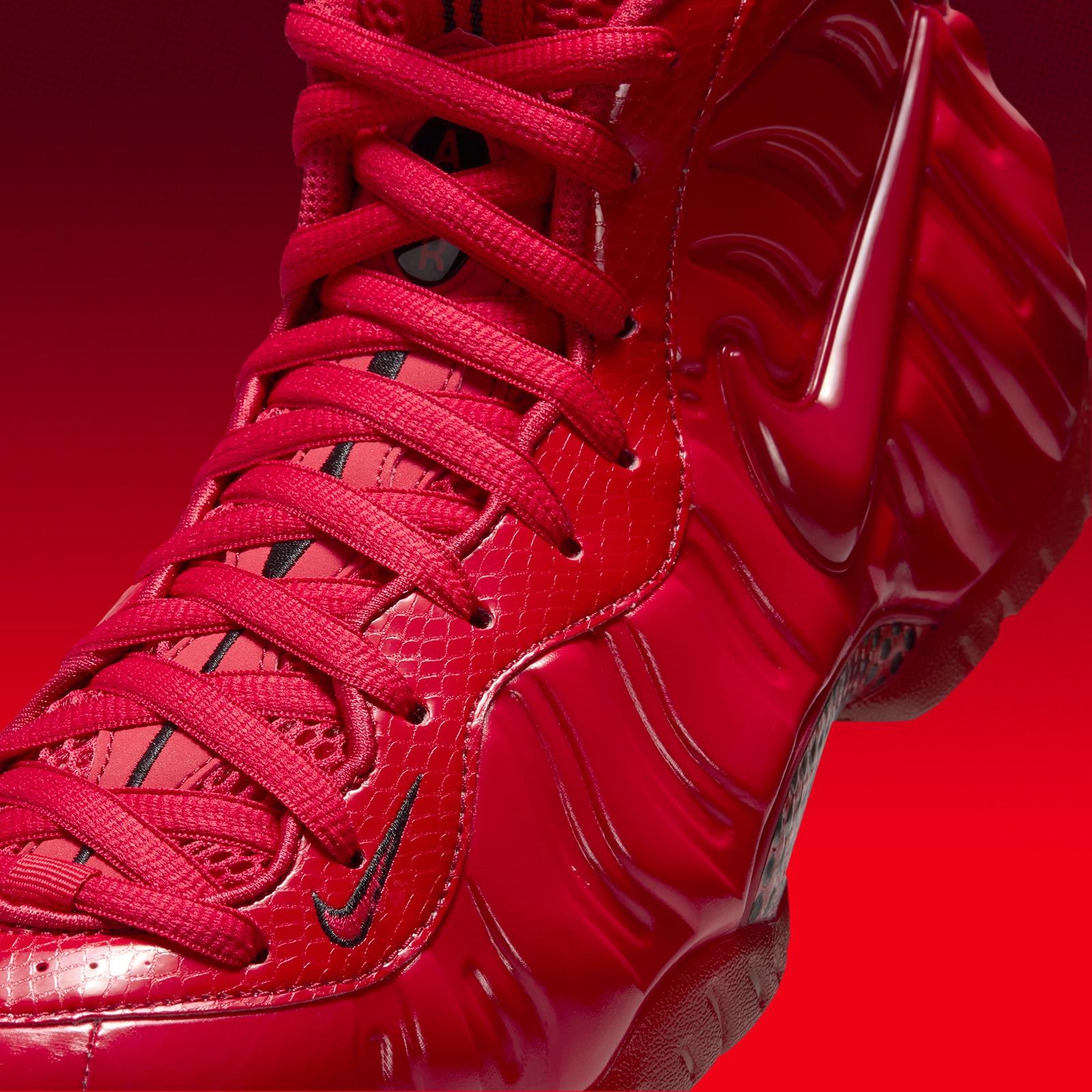 Nike Air Foamposite Pro “Gym Red & Black” releasing in 2026